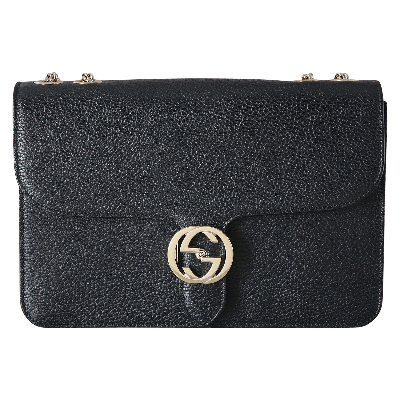 GUCCI(USED)구찌 510303 인터락킹 GG 체인 숄더백