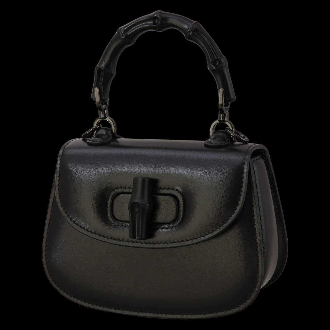 GUCCI(USED)구찌 686864 뱀부 1947 탑 핸들백