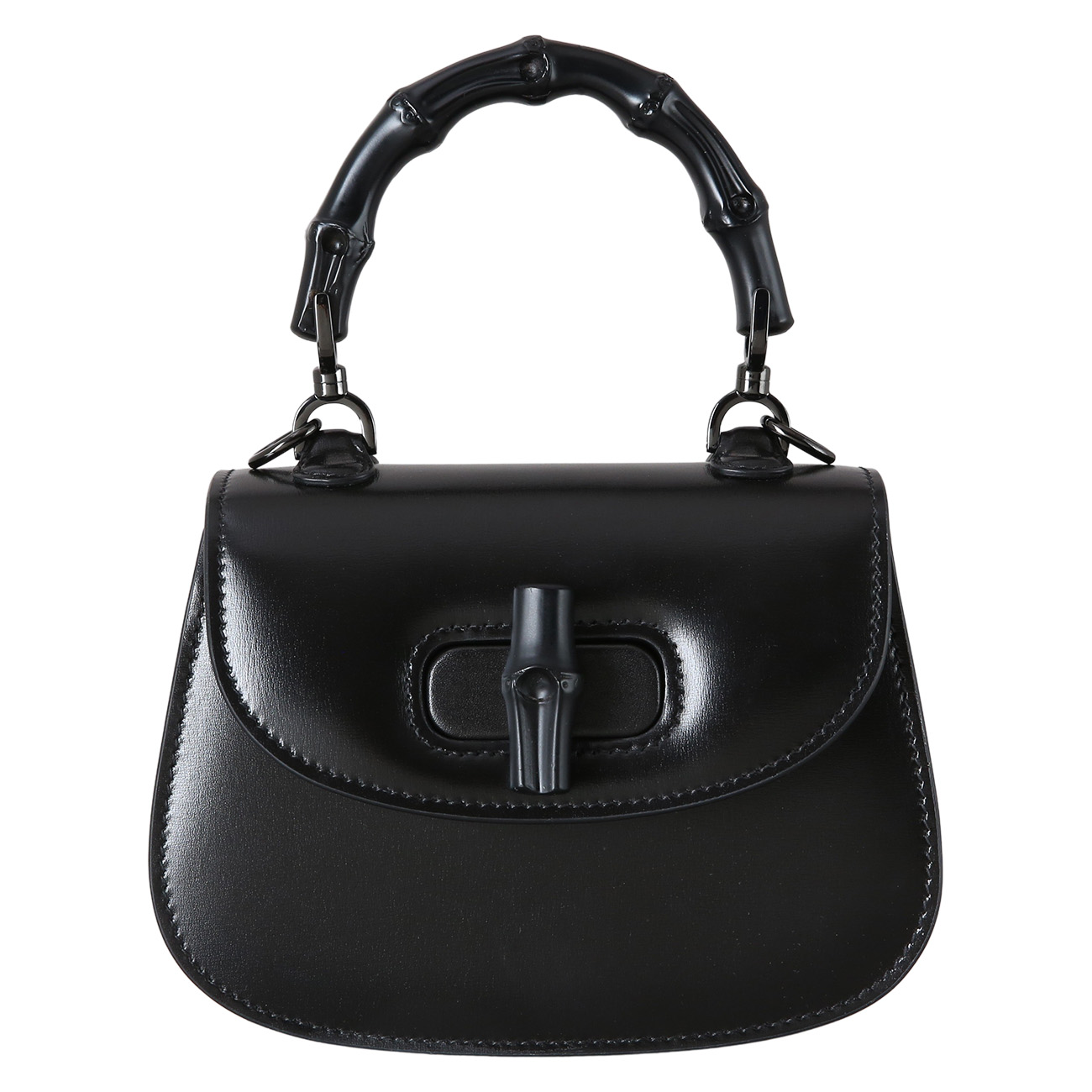 GUCCI(USED)구찌 686864 뱀부 1947 탑 핸들백