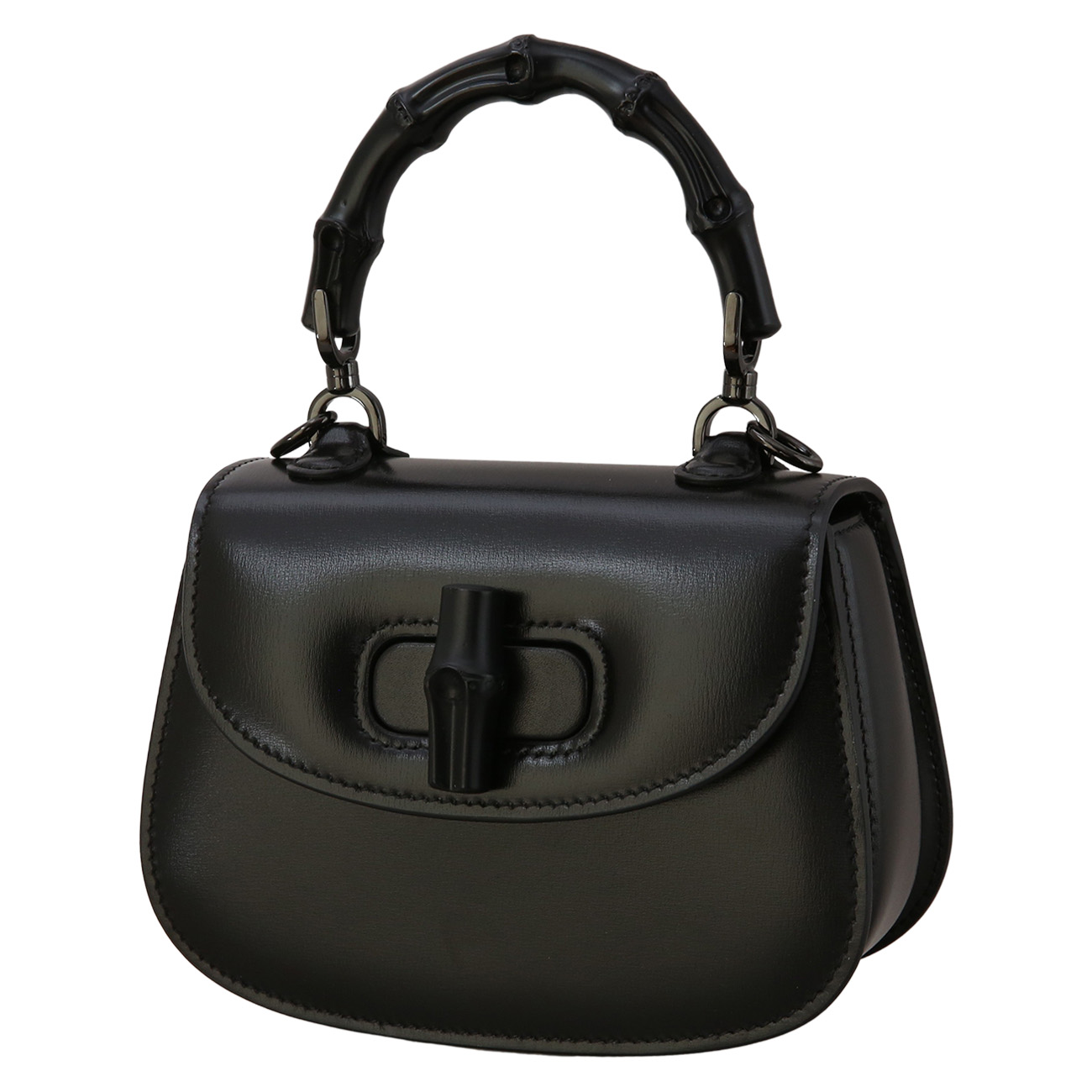 GUCCI(USED)구찌 686864 뱀부 1947 탑 핸들백