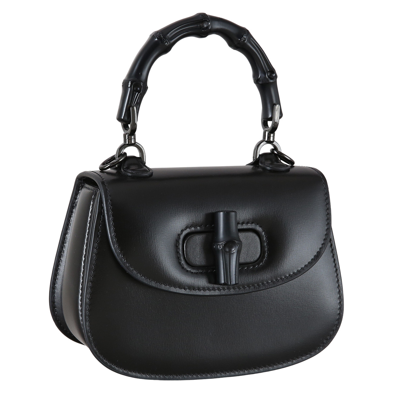 GUCCI(USED)구찌 686864 뱀부 1947 탑 핸들백