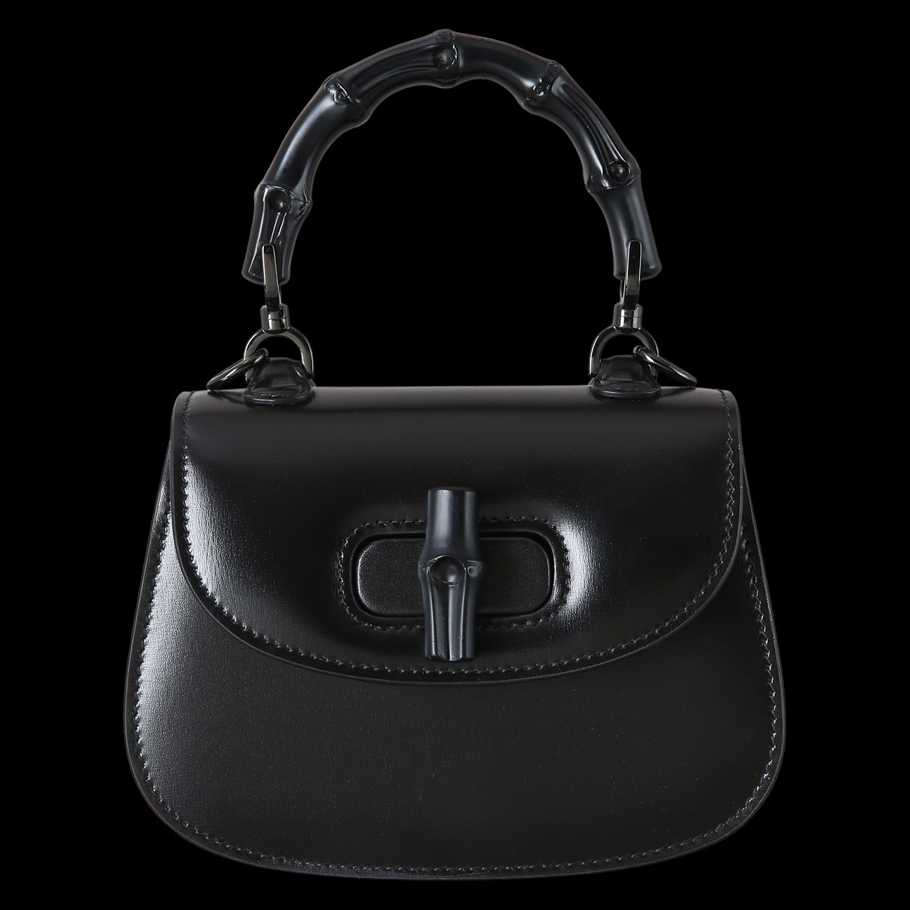 GUCCI(USED)구찌 686864 뱀부 1947 탑 핸들백