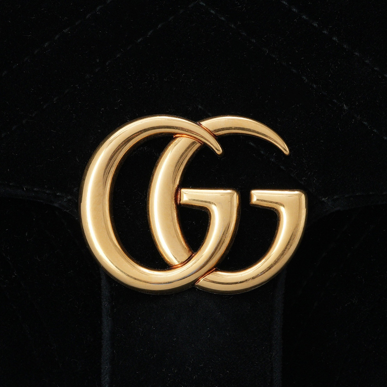 GUCCI(USED)구찌 446744 벨벳 GG마몽 미니 체인백