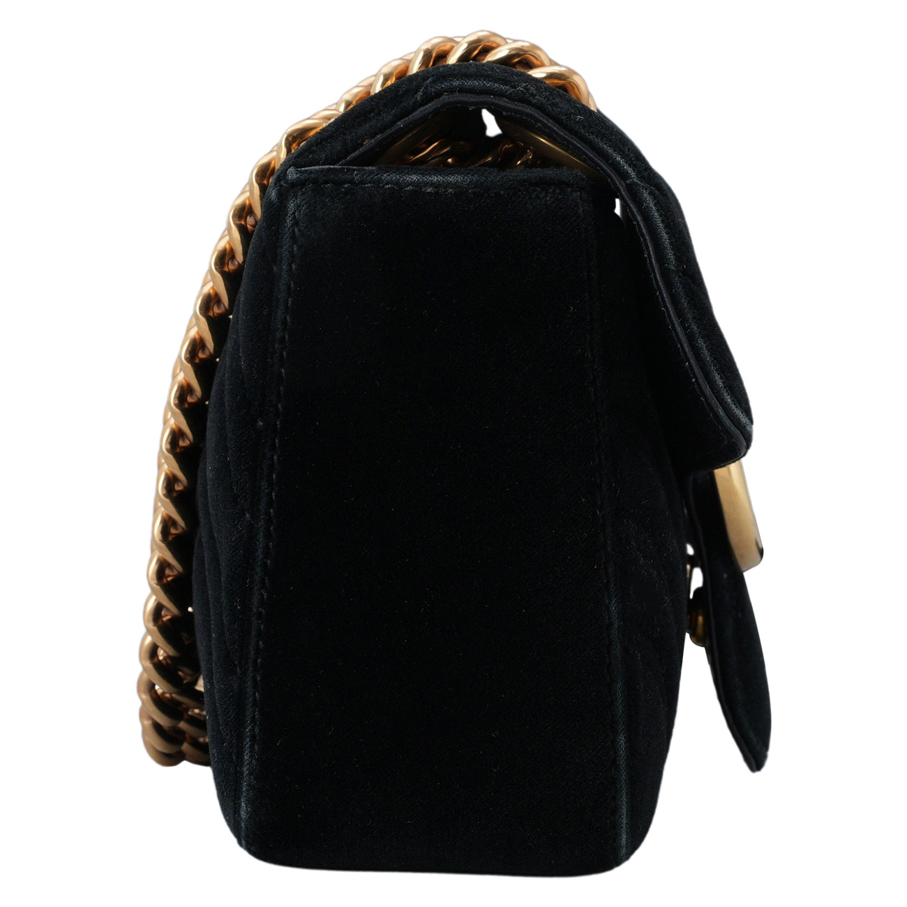 GUCCI(USED)구찌 446744 벨벳 GG마몽 미니 체인백