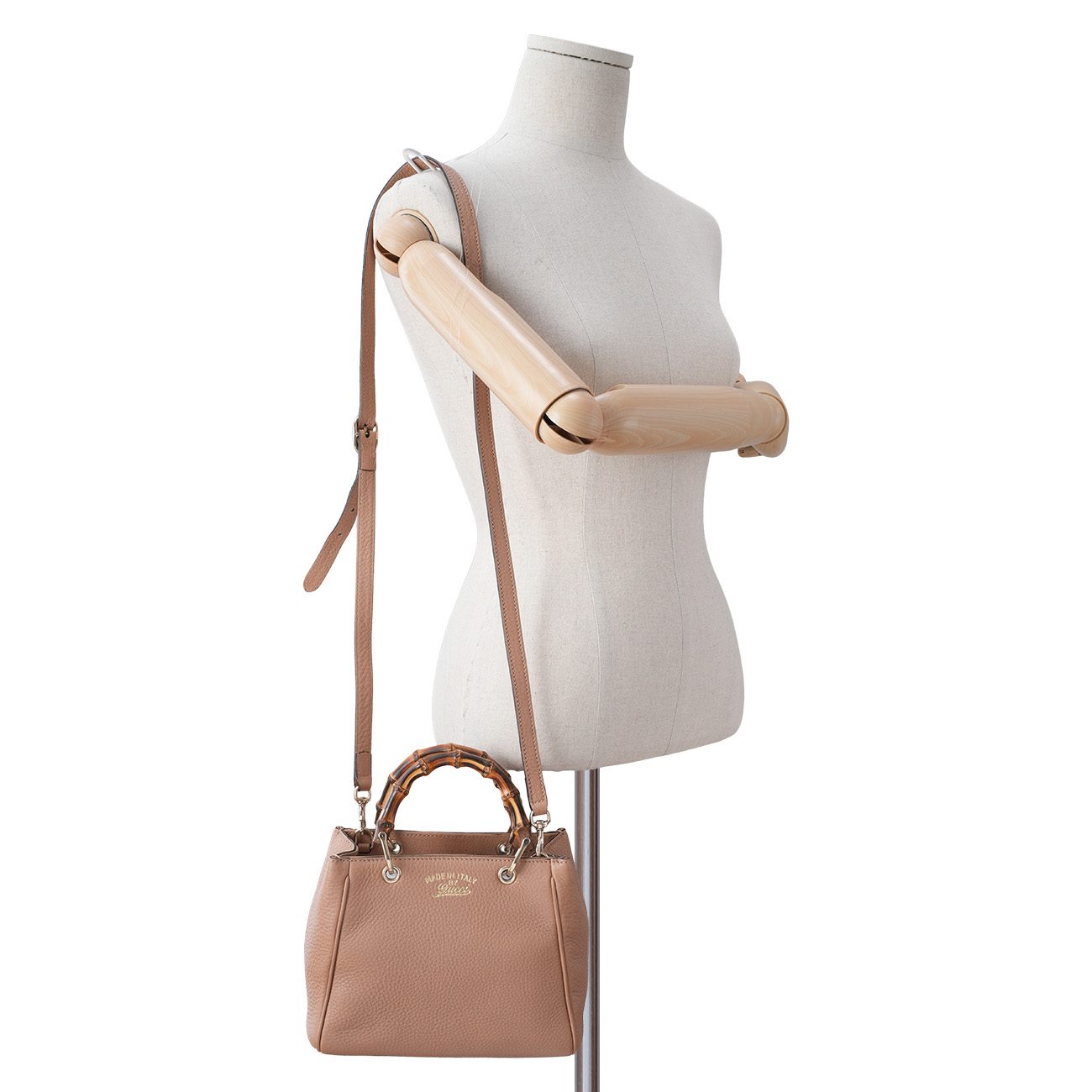 GUCCI(USED)구찌 368823 뱀부 핸들 토트백