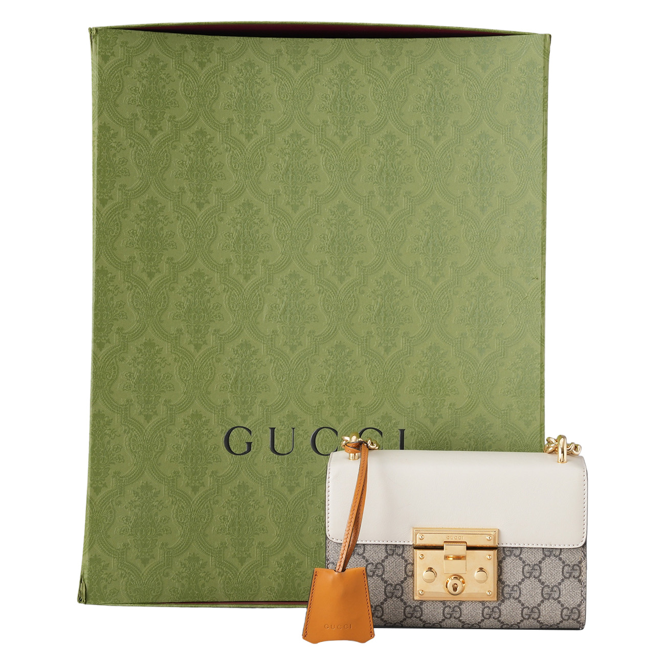 GUCCI(USED)구찌 409487 패들락 스몰 체인 숄더백