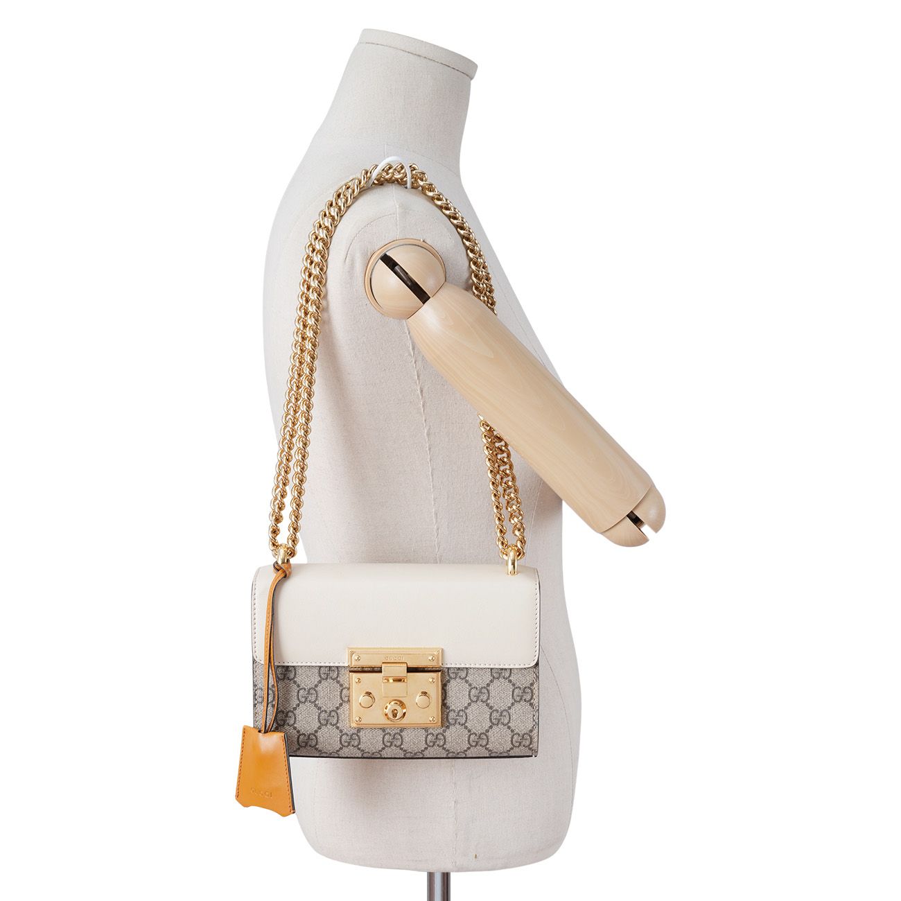GUCCI(USED)구찌 409487 패들락 스몰 체인 숄더백
