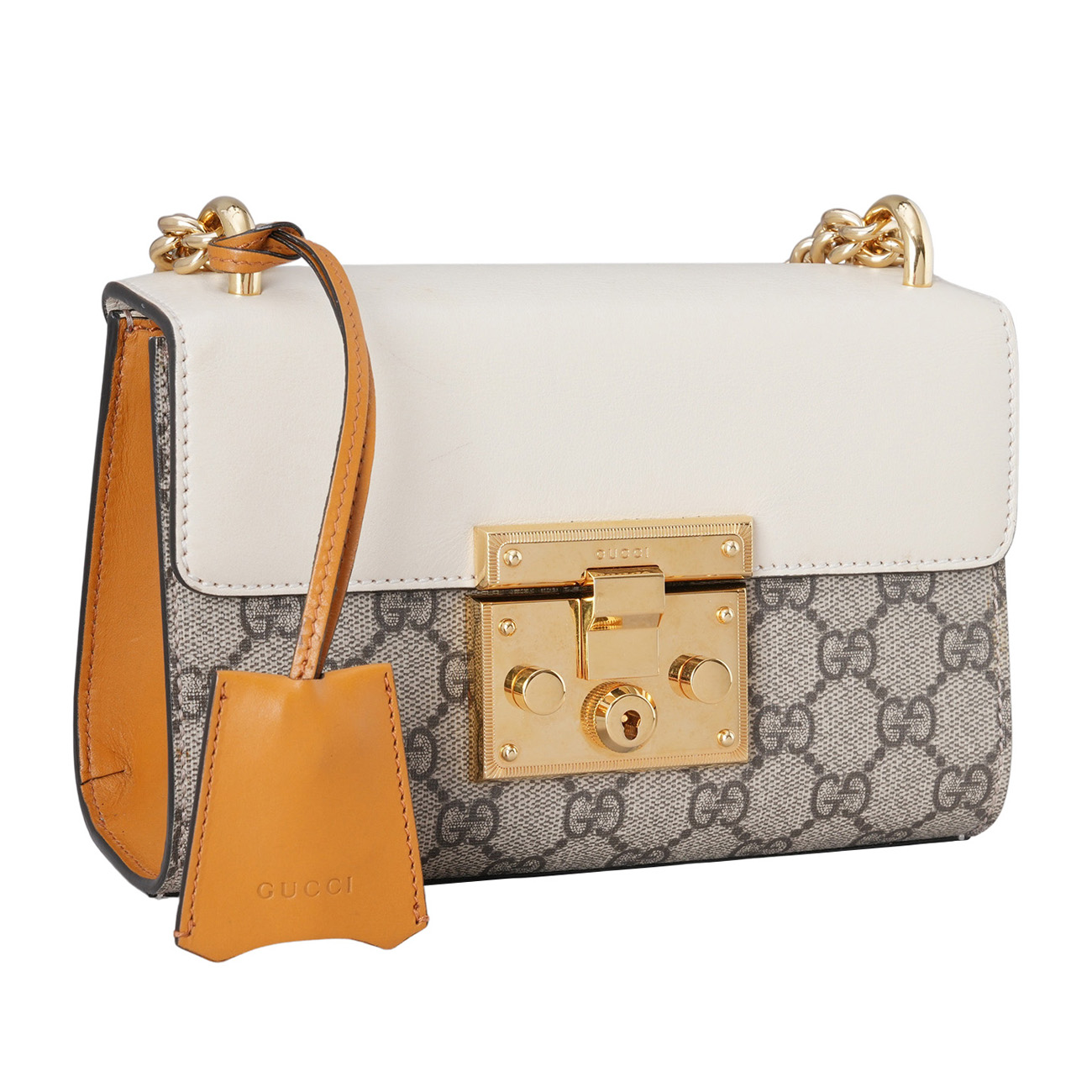GUCCI(USED)구찌 409487 패들락 스몰 체인 숄더백