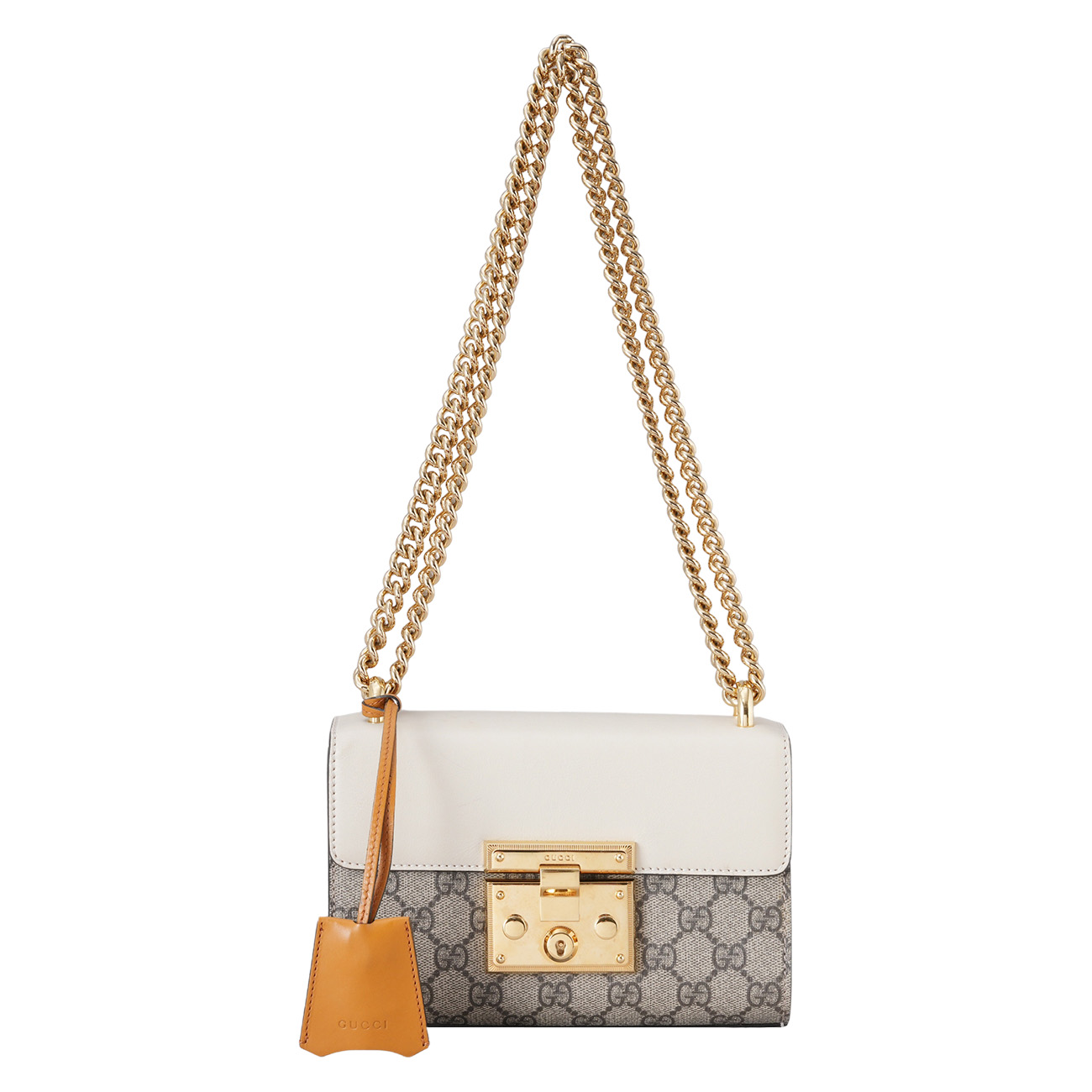 GUCCI(USED)구찌 409487 패들락 스몰 체인 숄더백