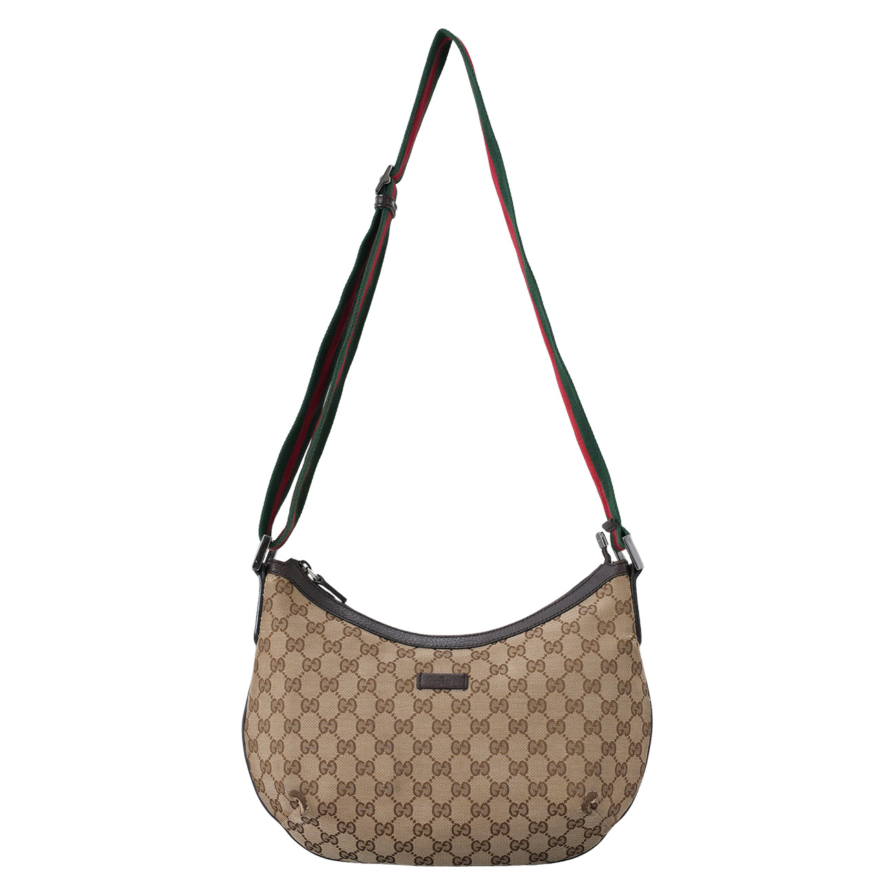 GUCCI(USED)구찌 101892 GG 로고 자가드 호보백