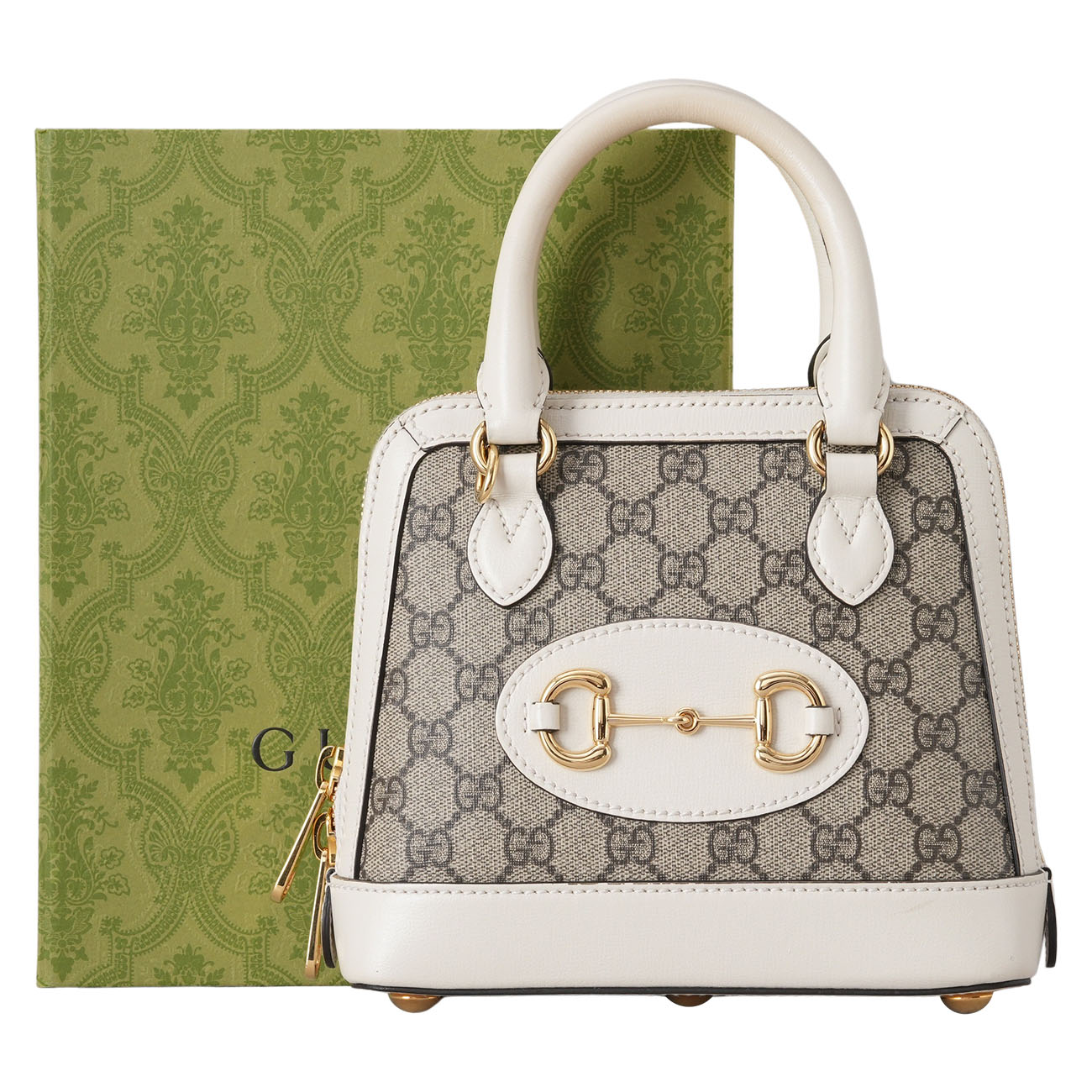 GUCCI(USED)구찌 640716 홀스빗 1955 미니 탑 핸들백