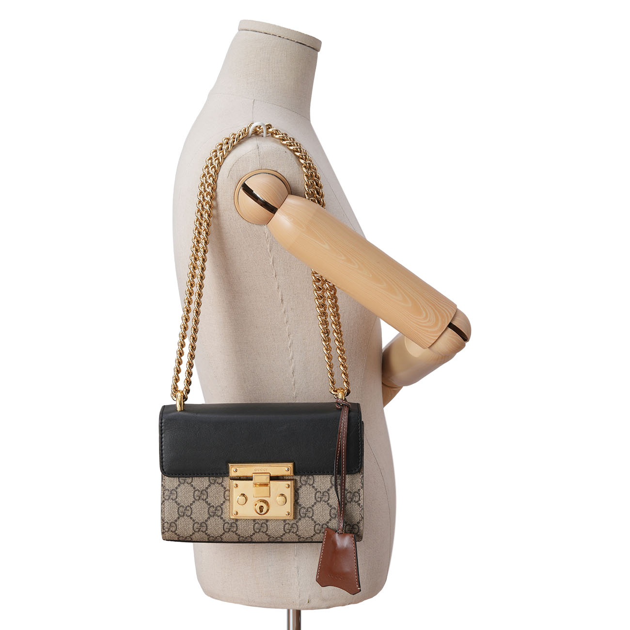GUCCI(USED)구찌 409487 패드락 스몰 체인 숄더백
