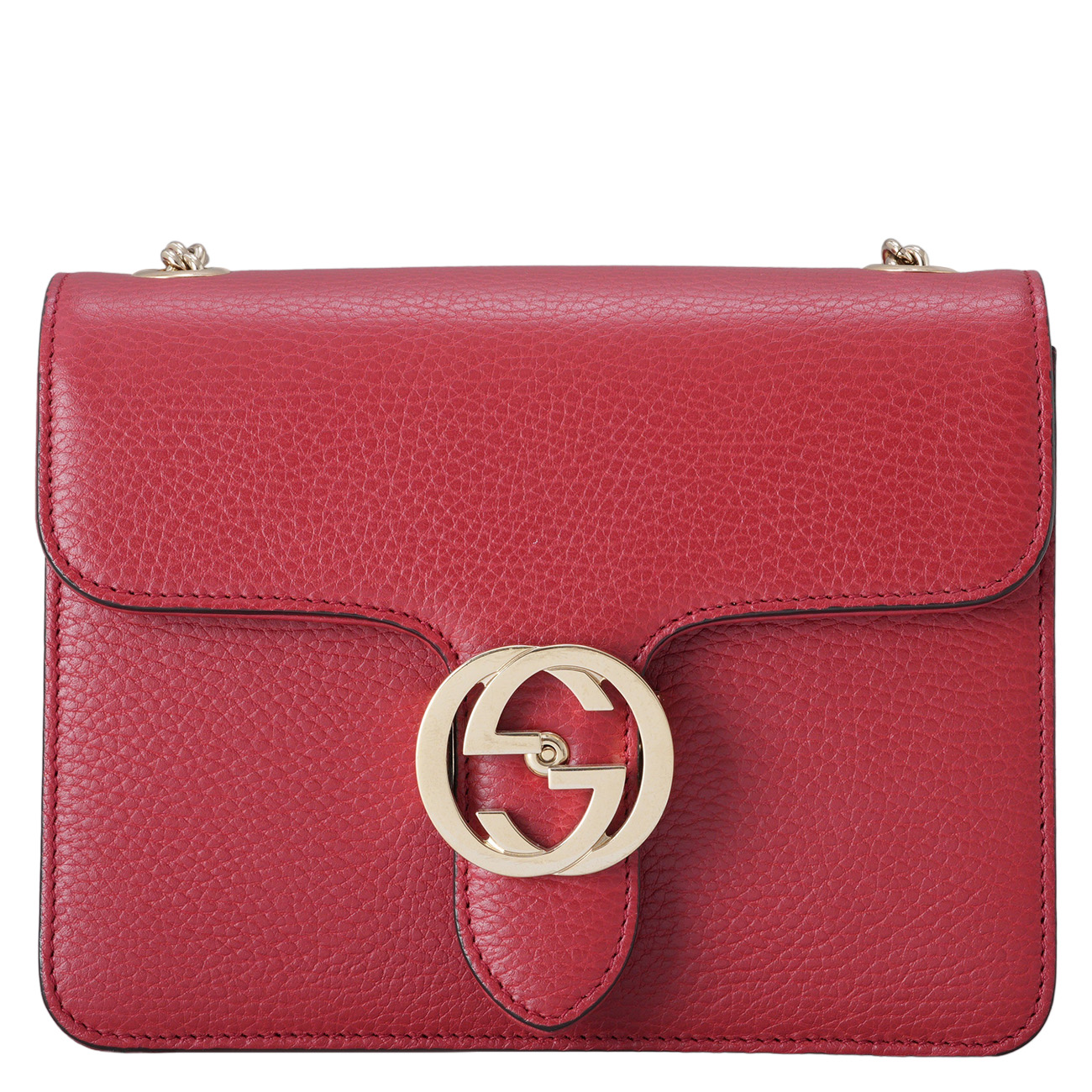 GUCCI(USED)구찌 510304 인터로킹 체인 숄더백