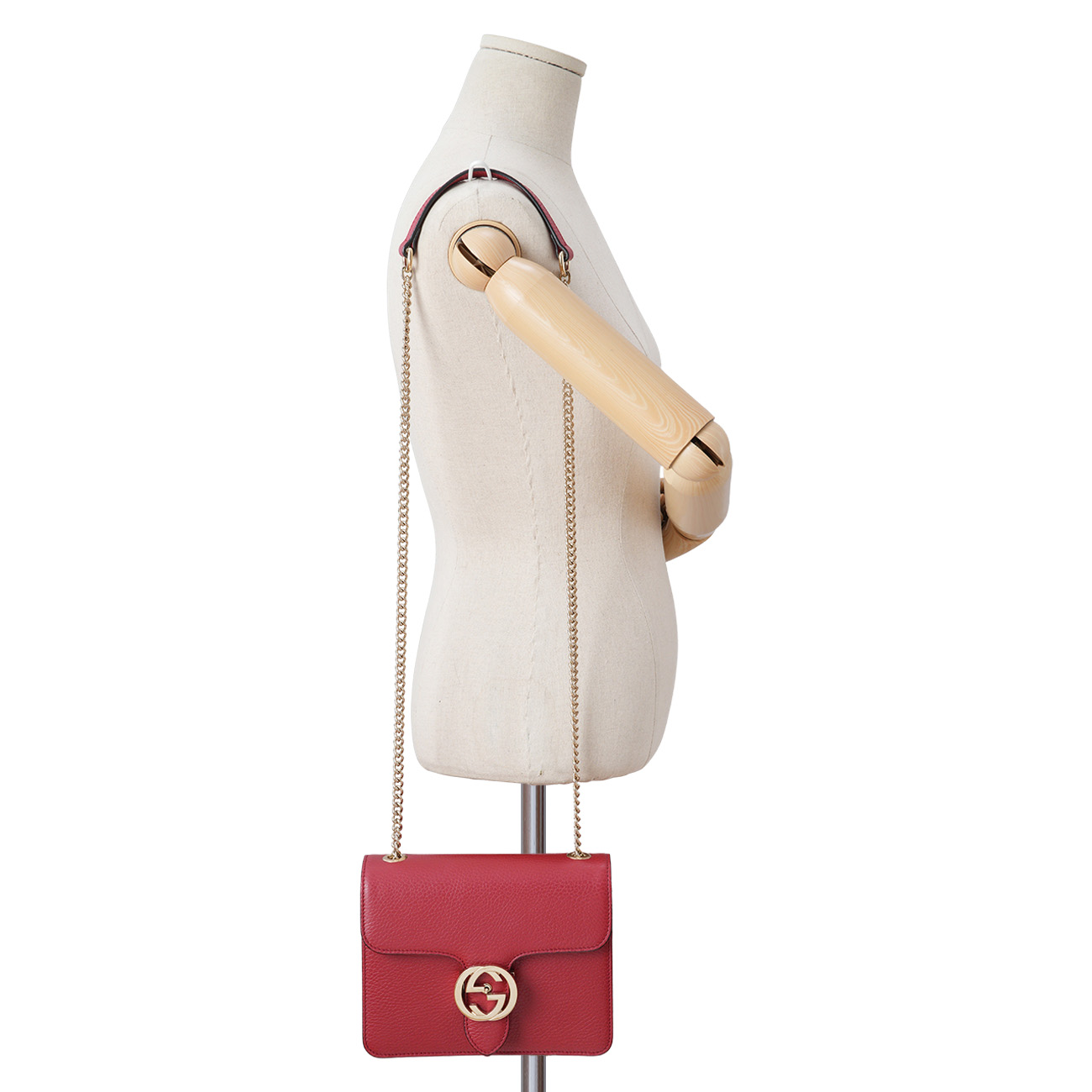 GUCCI(USED)구찌 510304 인터로킹 체인 숄더백
