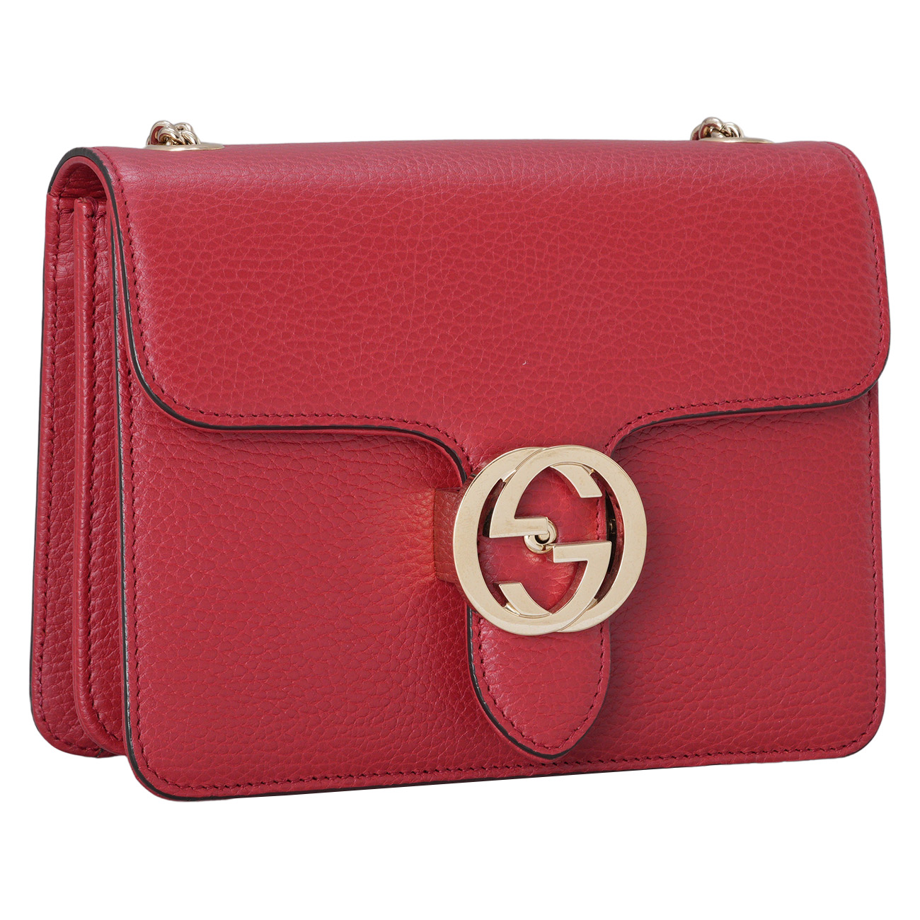 GUCCI(USED)구찌 510304 인터로킹 체인 숄더백