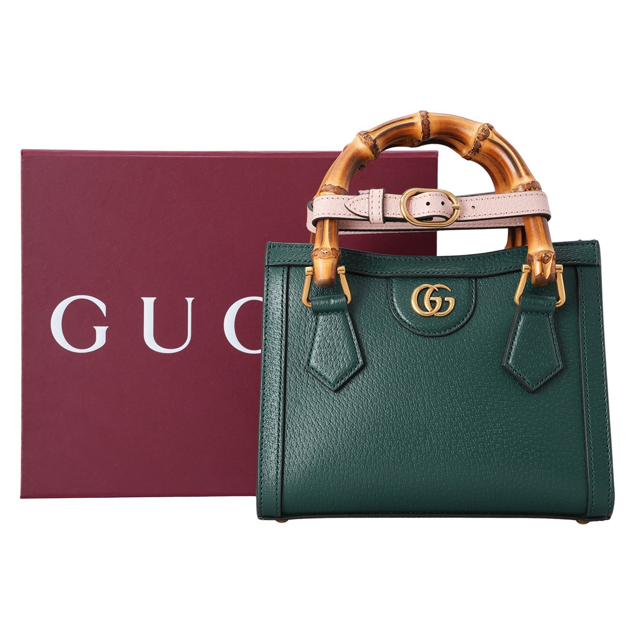 GUCCI(USED)구찌 702732 다이애나 미니 토트백