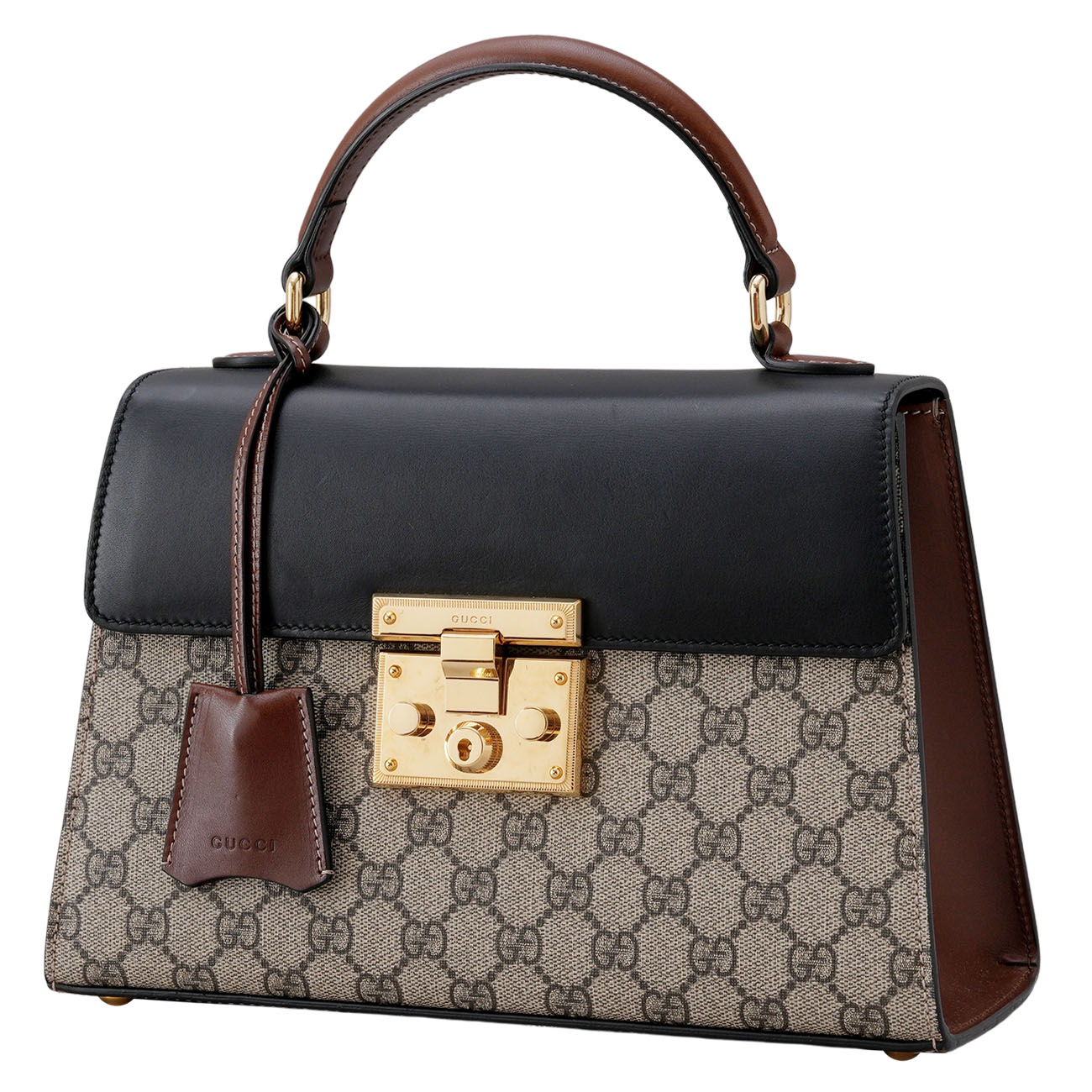 GUCCI(USED)구찌 453188 패드락 탑핸들 숄더백