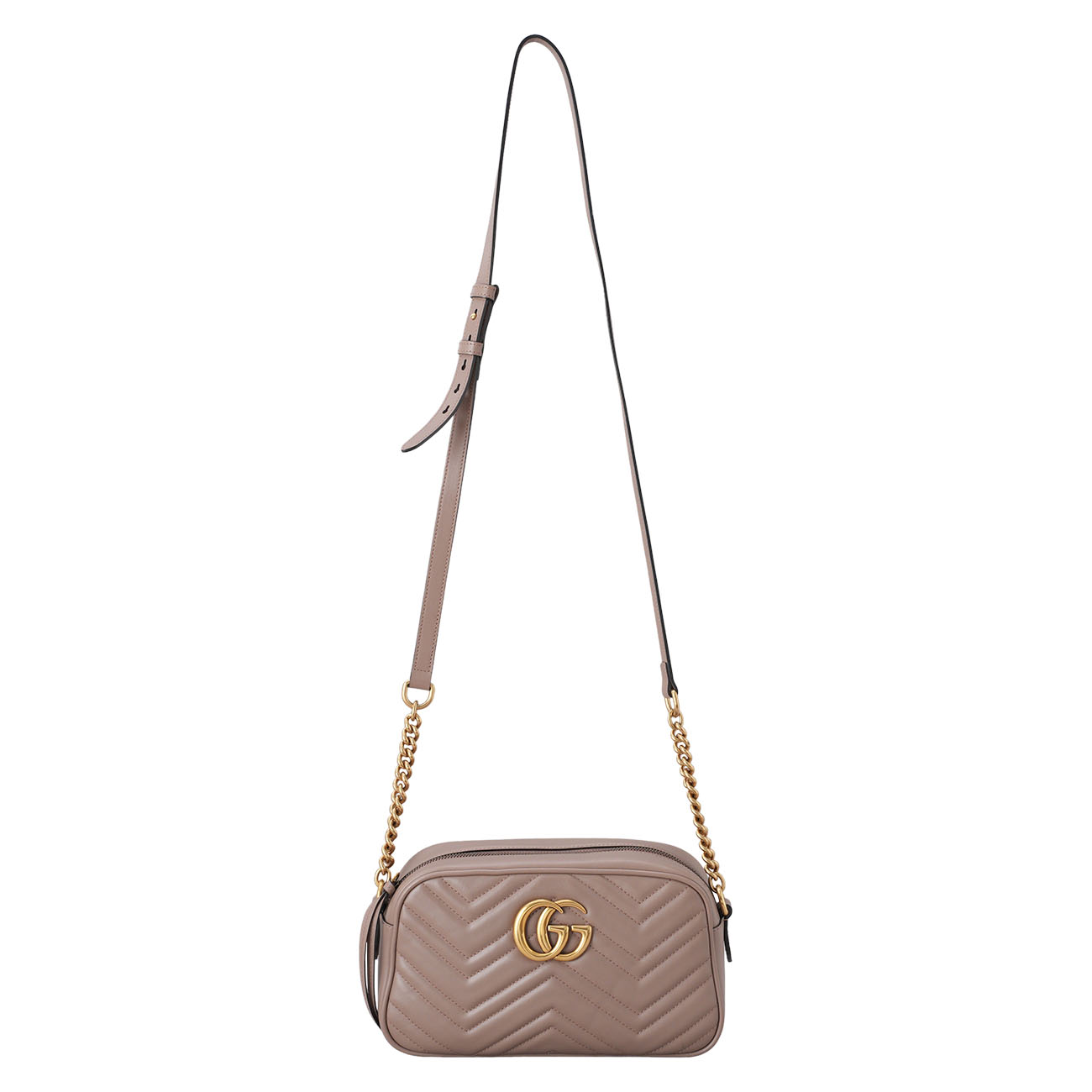 GUCCI(USED)구찌 447632 마몽 마틀라세 카메라백