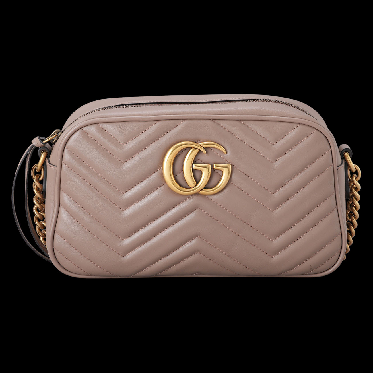 GUCCI(USED)구찌 447632 마몽 마틀라세 카메라백