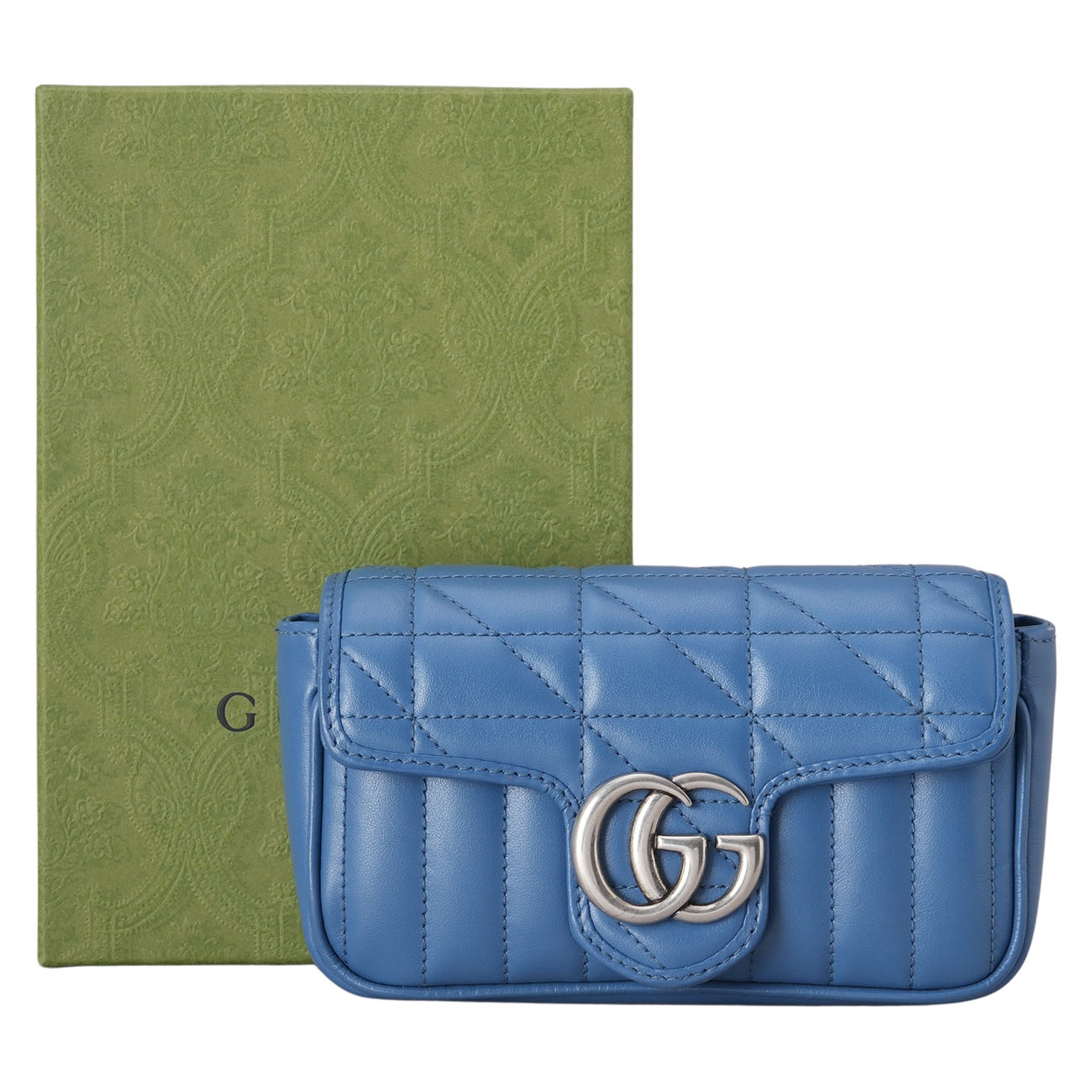 GUCCI(USED)구찌 476433 GG마몽 마틀라세 수퍼미니 체인 숄더백
