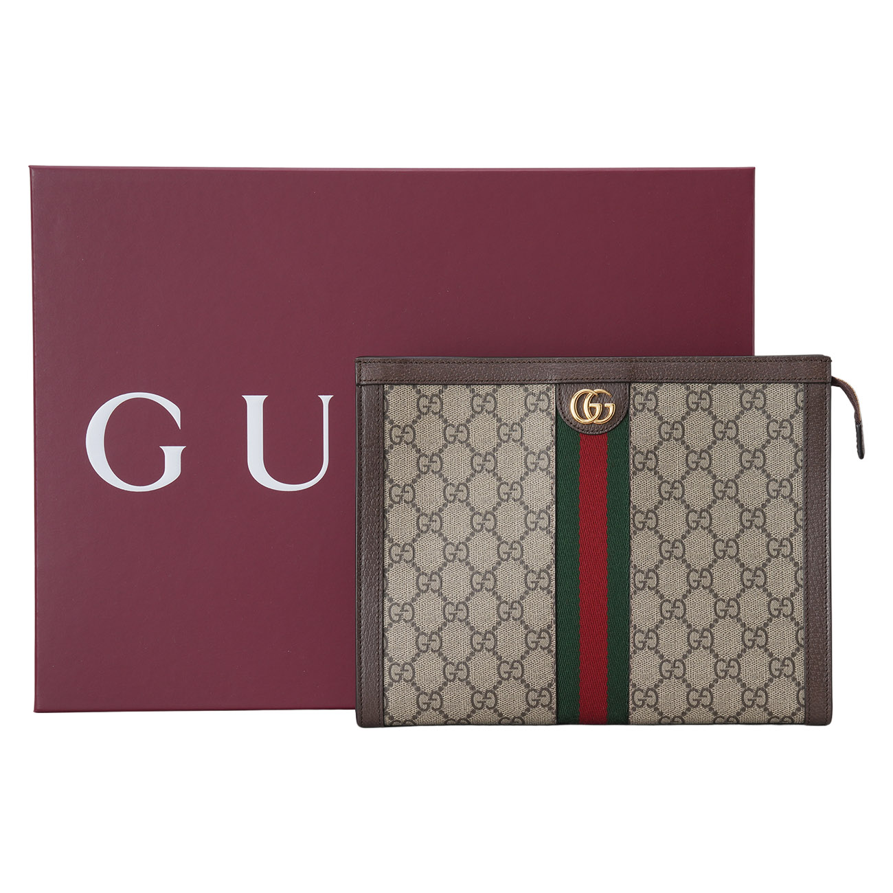 GUCCI(USED)구찌 625549 GG수프림 오피디아 클러치백