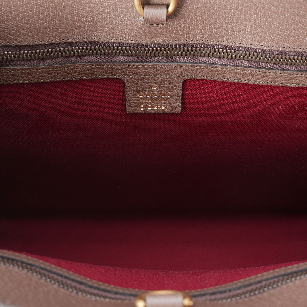 GUCCI(USED)구찌 648134 디즈니 콜라보 도날드덕 토트백