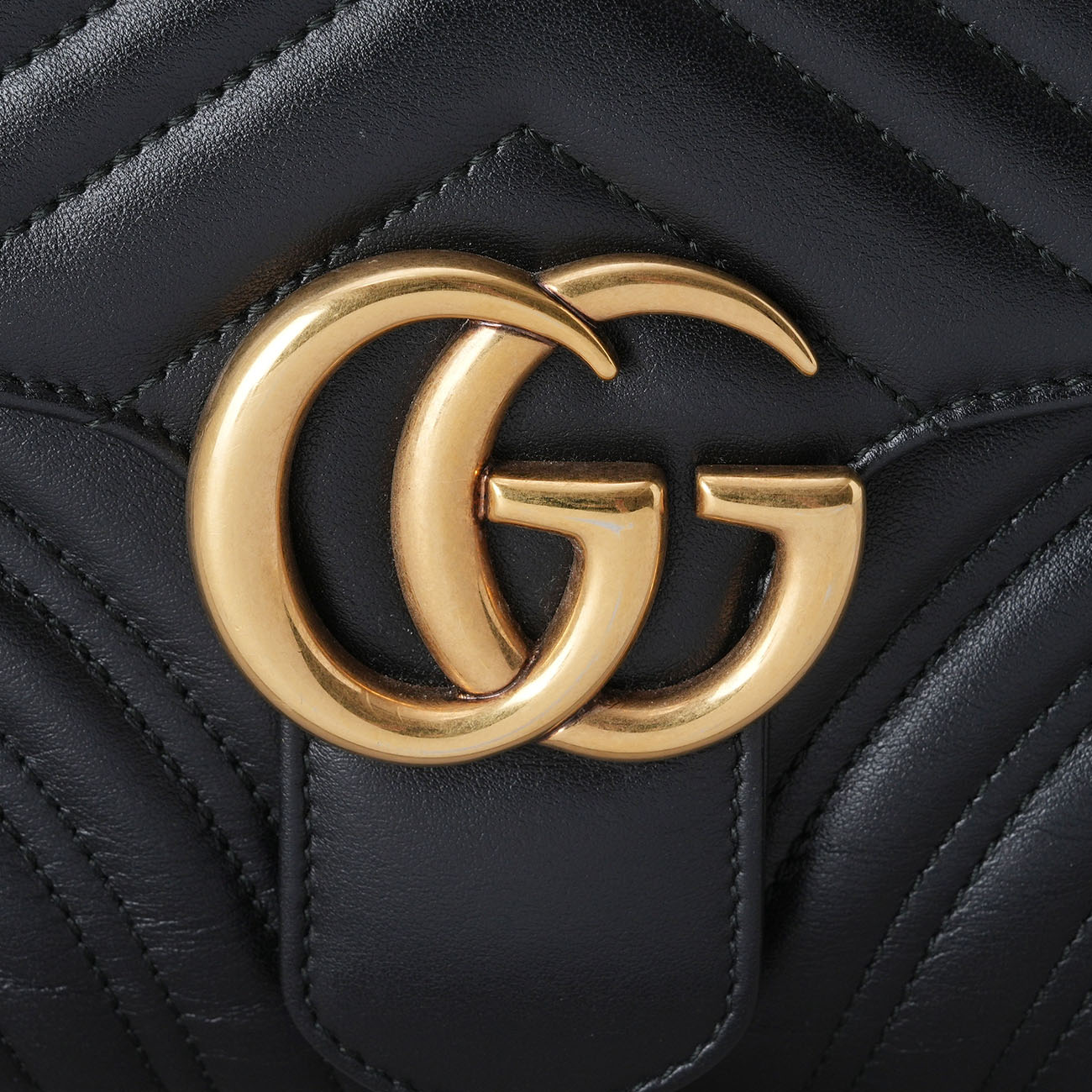 GUCCI(USED)구찌 498100 GG 마몽트 마틀라세 탑핸들 크로스백