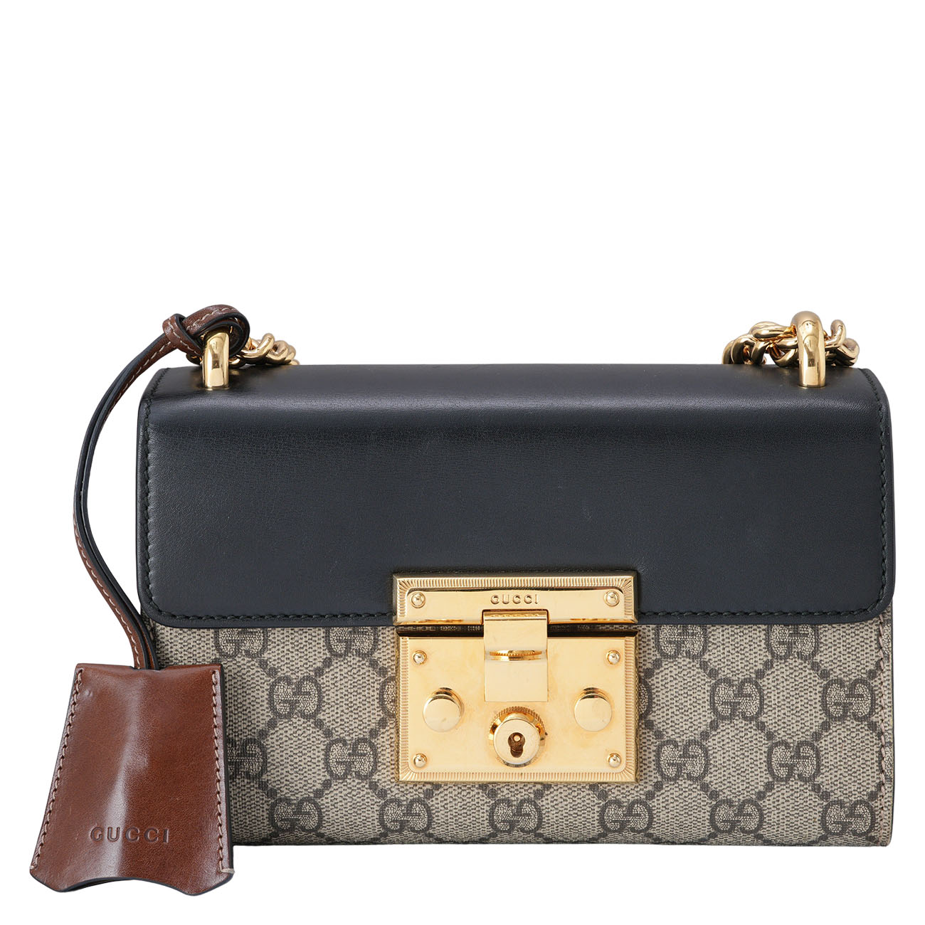 GUCCI(USED)구찌 409487 패들락 스몰 숄더백