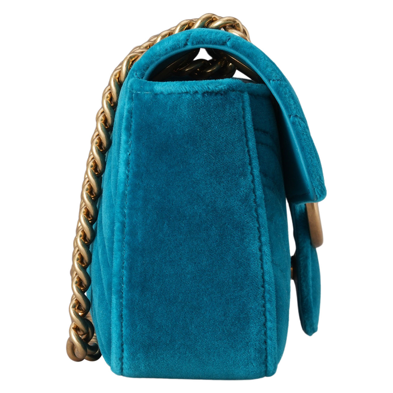 GUCCI(USED)구찌 446744 벨벳 GG마몽 마틀라세 체인 숄더백