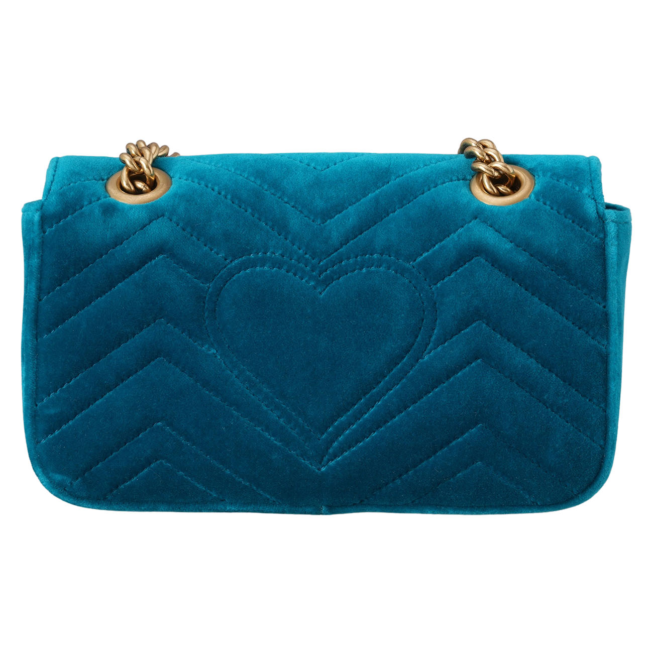 GUCCI(USED)구찌 446744 벨벳 GG마몽 마틀라세 체인 숄더백