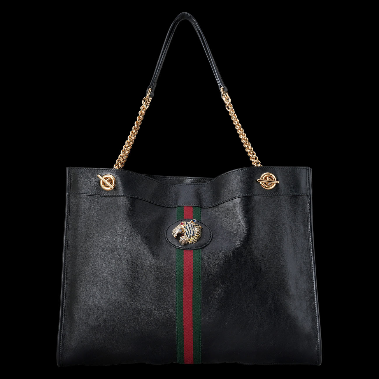 GUCCI(USED)구찌 537219 타이거 헤드 숄더백