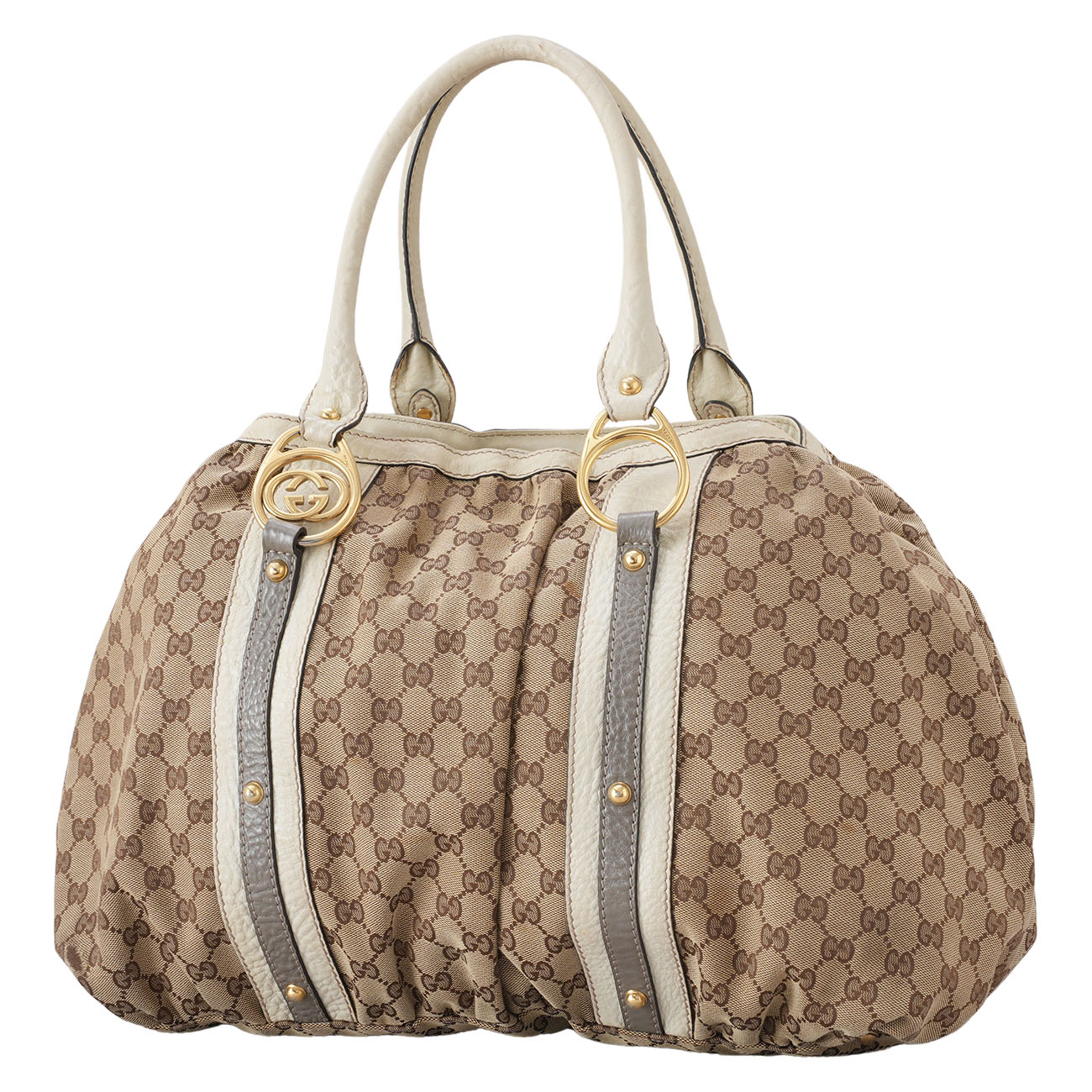 GUCCI(USED)구찌 223954 GG 자가드 토트겸 숄더백