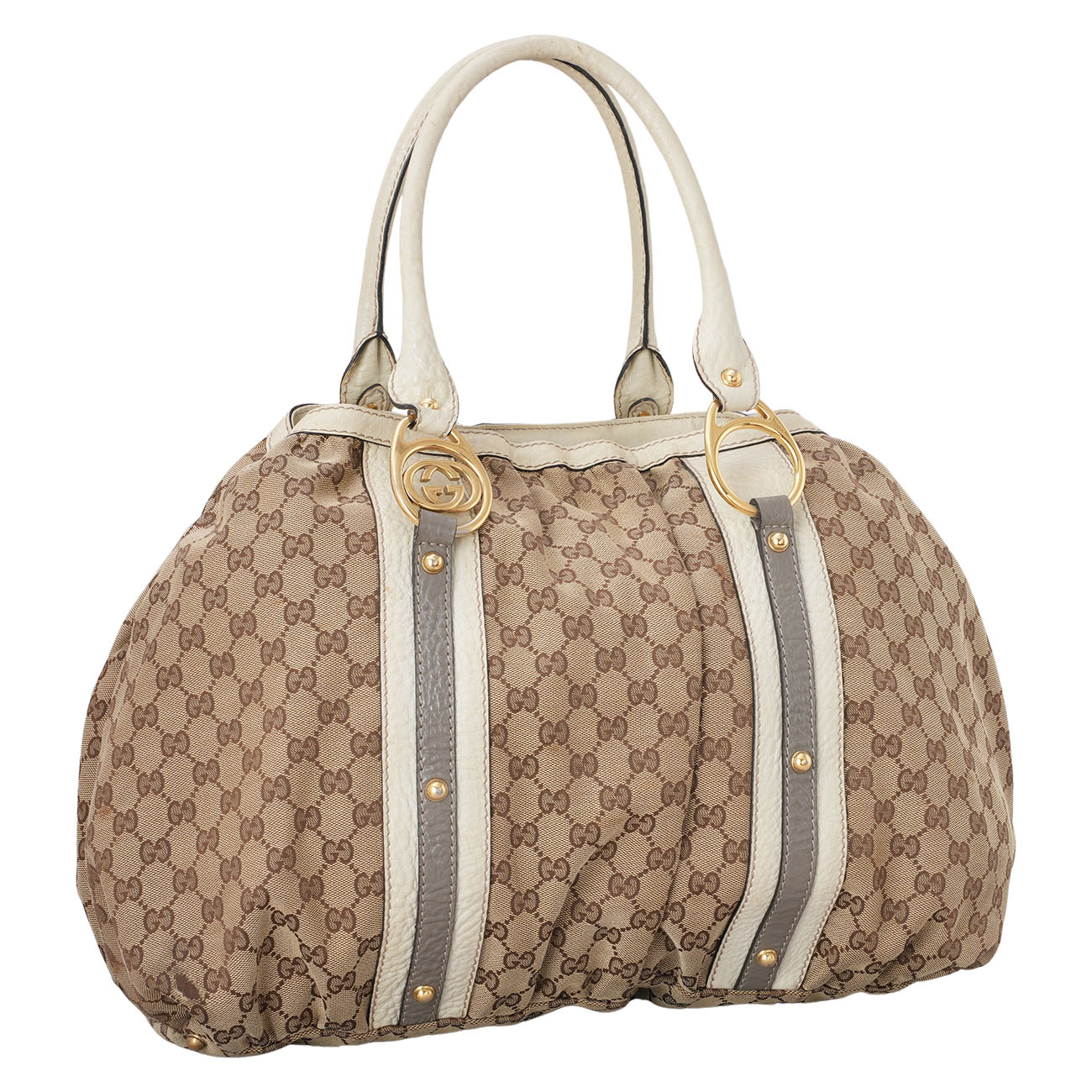 GUCCI(USED)구찌 223954 GG 자가드 토트겸 숄더백