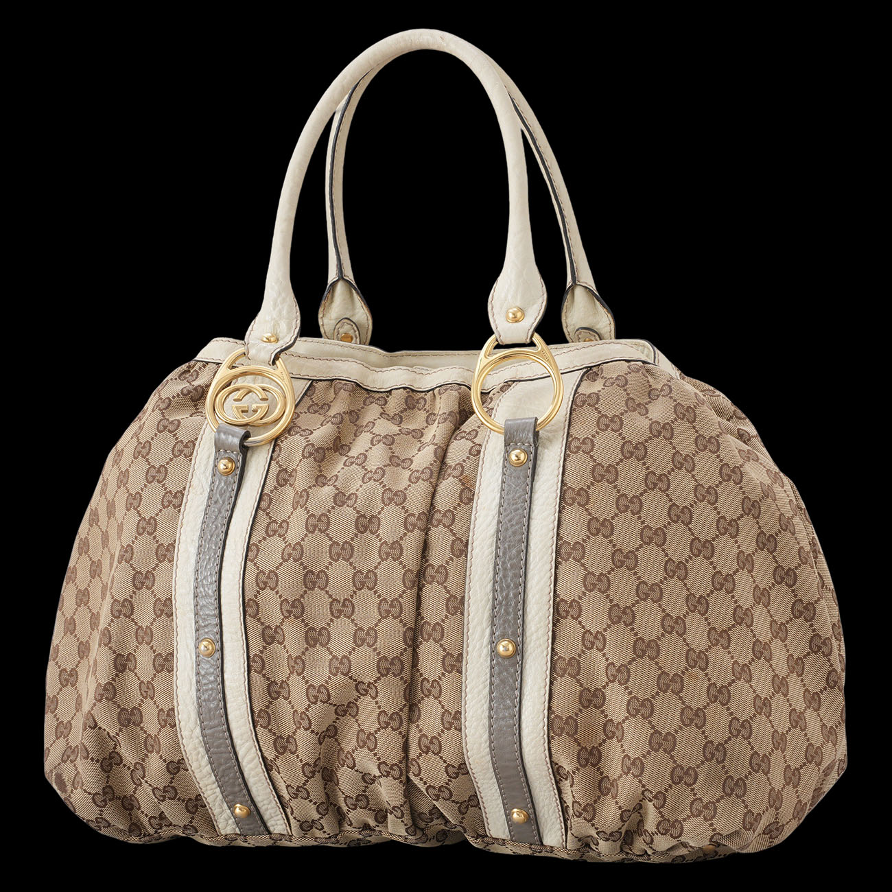 GUCCI(USED)구찌 223954 GG 자가드 토트겸 숄더백