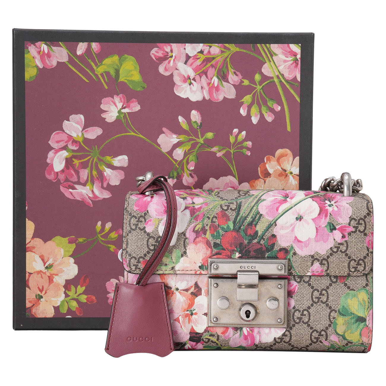 GUCCI(USED)구찌 409487 패들락 스몰 숄더백