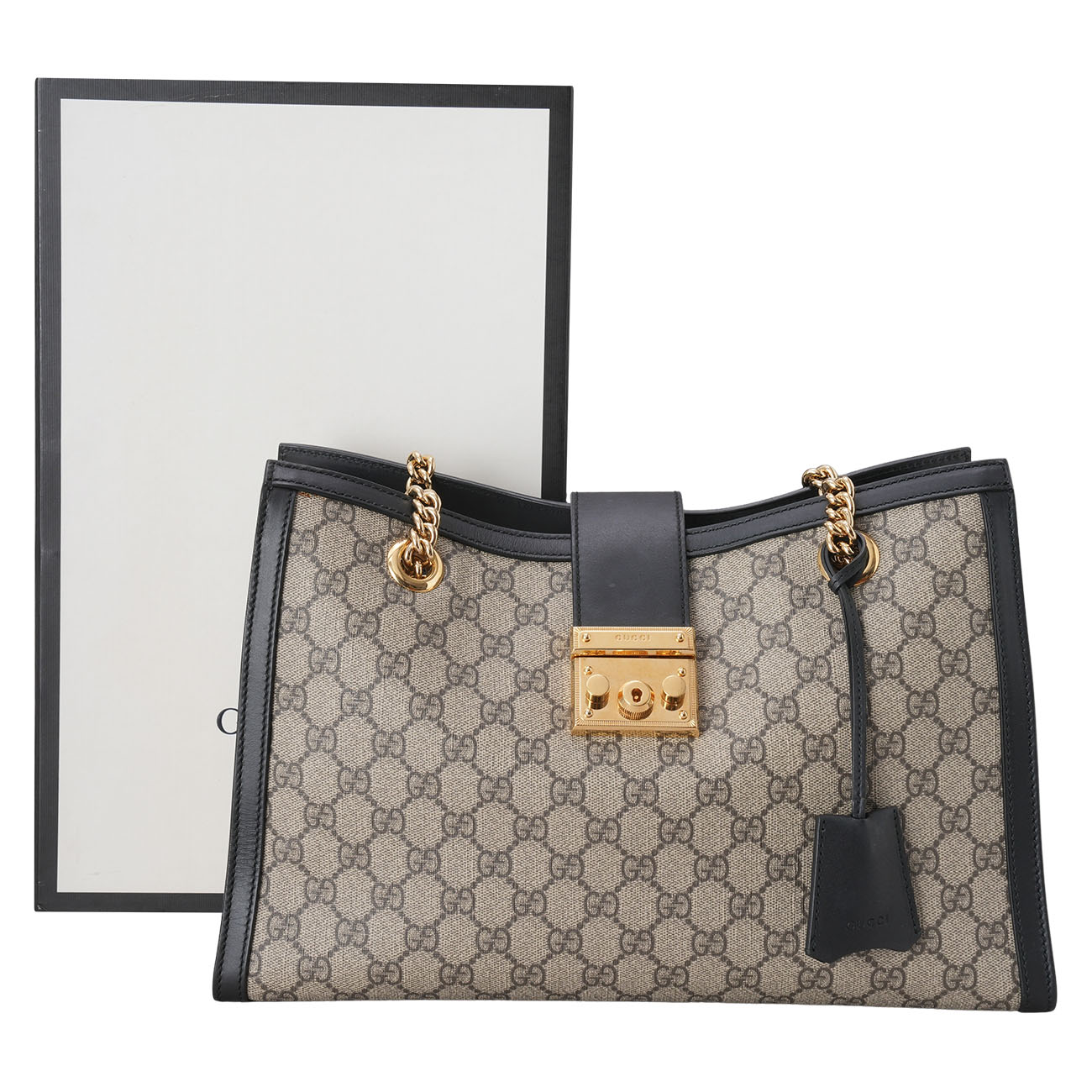 GUCCI(USED)구찌 479197 패드락 숄더백 미디움