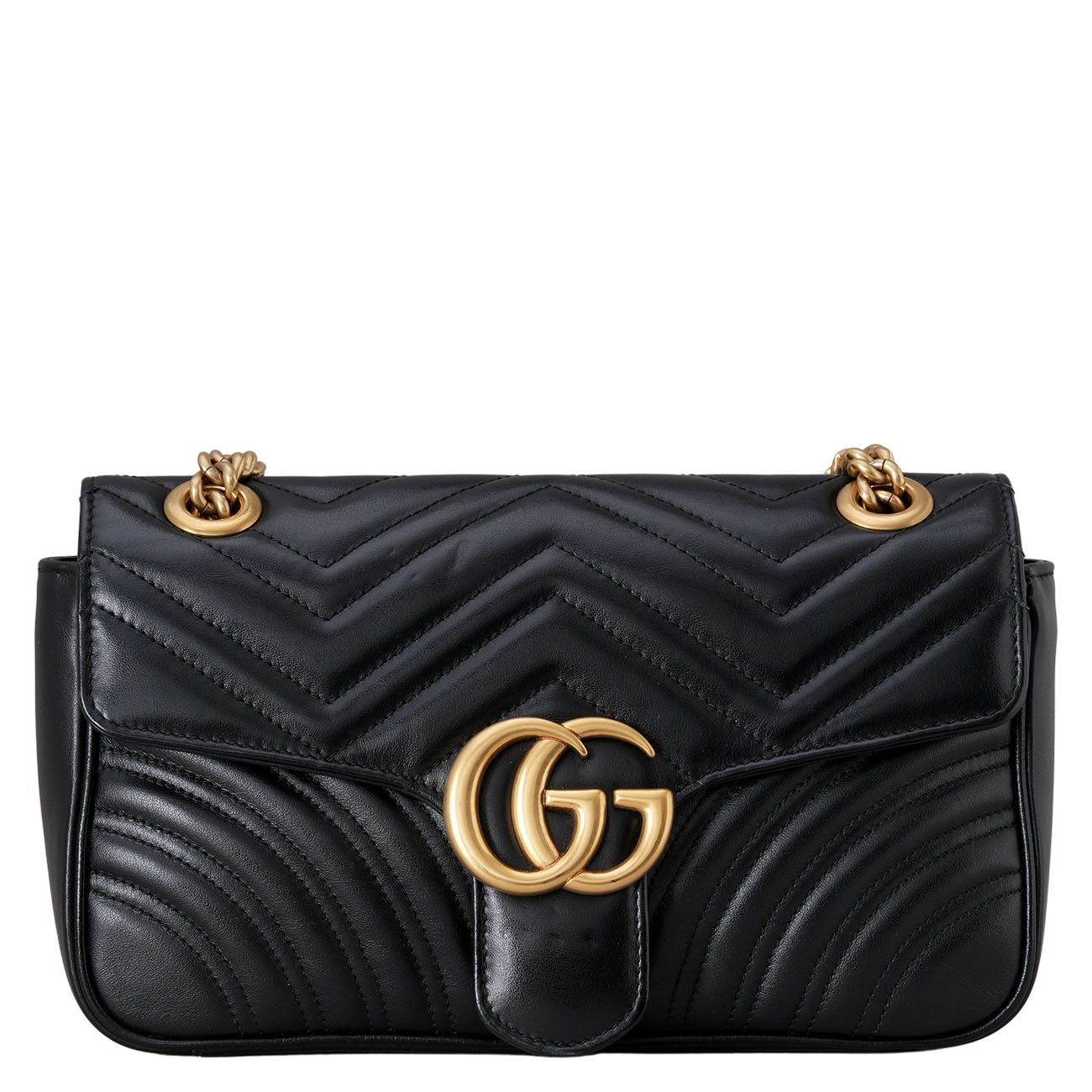 GUCCI(USED)구찌 443497 GG마몽트 마틀라세 체인 숄더백