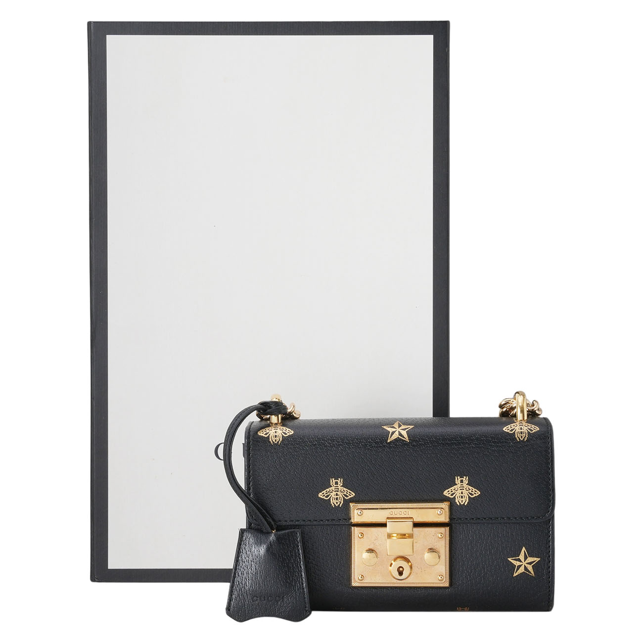 GUCCI(USED)구찌 432182 패들락 스몰 체인 숄더백