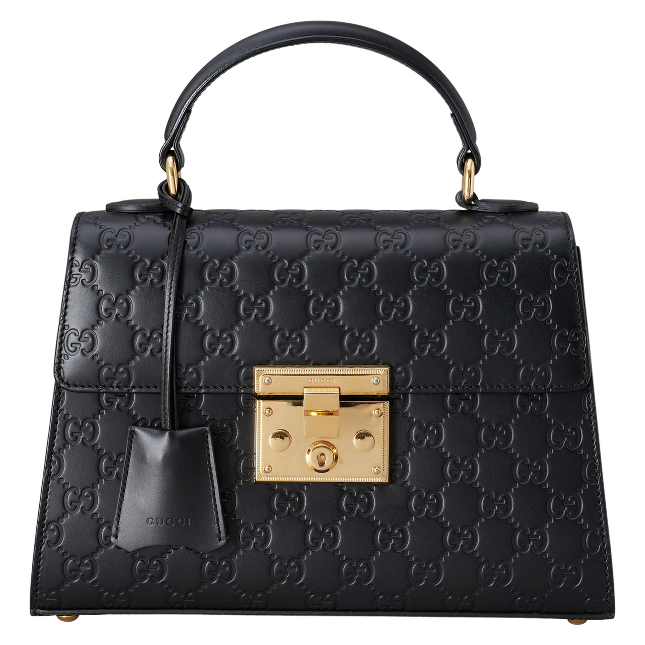 GUCCI(USED)구찌 453188 패드락 씨마 탑핸들