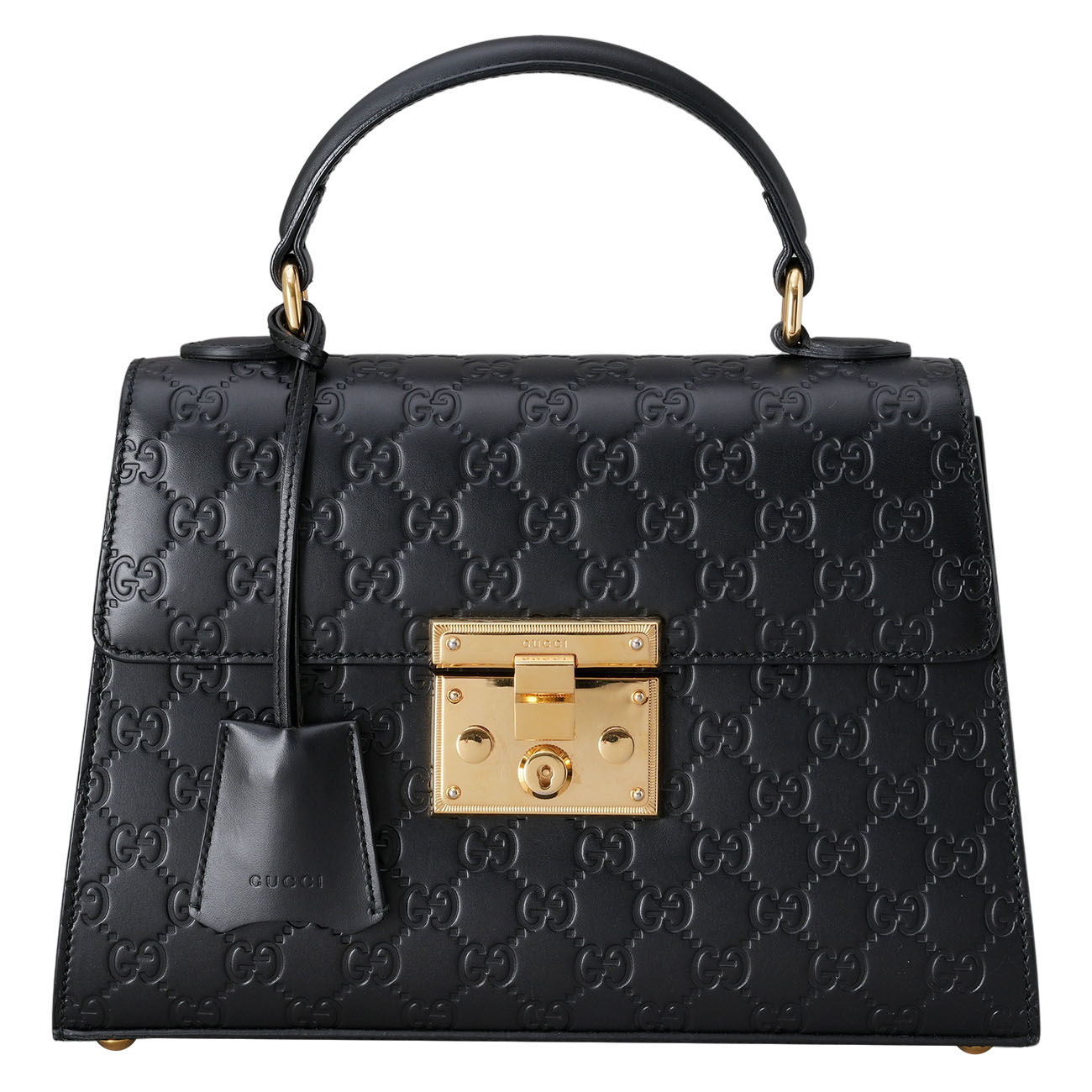 GUCCI(USED)구찌 453188 패드락 씨마 탑핸들