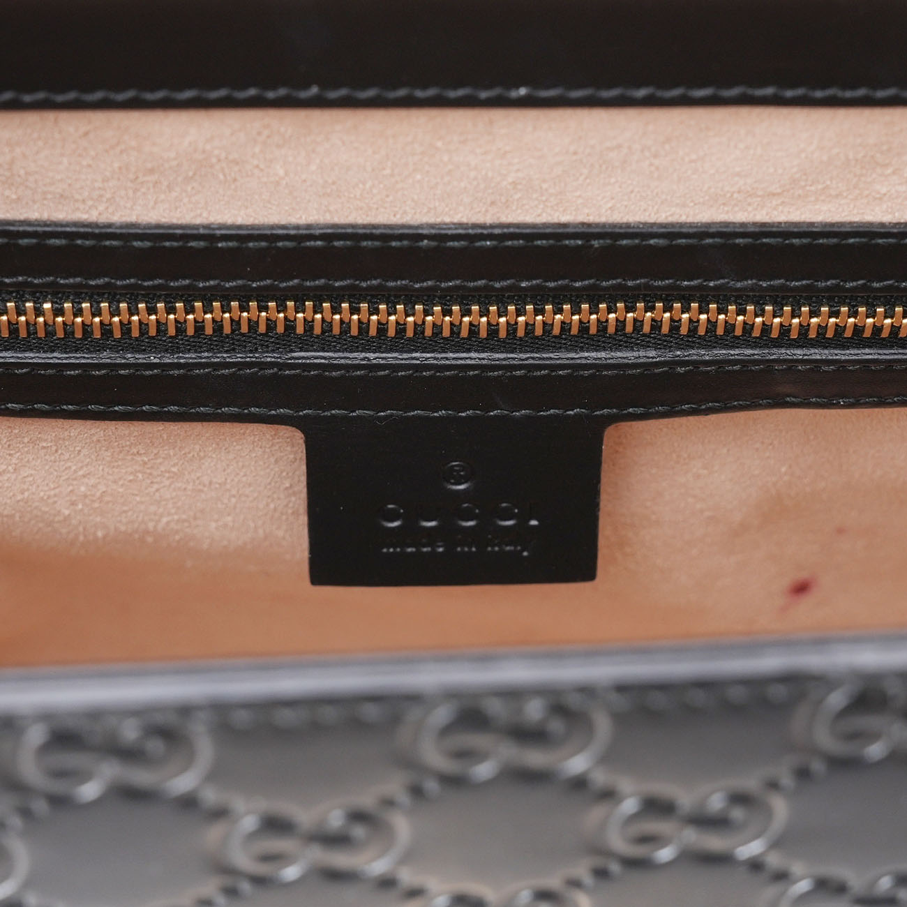 GUCCI(USED)구찌 453188 패드락 씨마 탑핸들