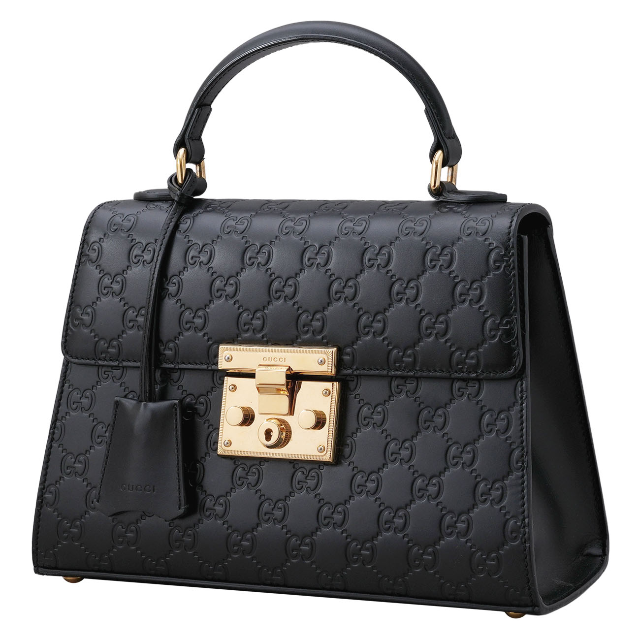 GUCCI(USED)구찌 453188 패드락 씨마 탑핸들
