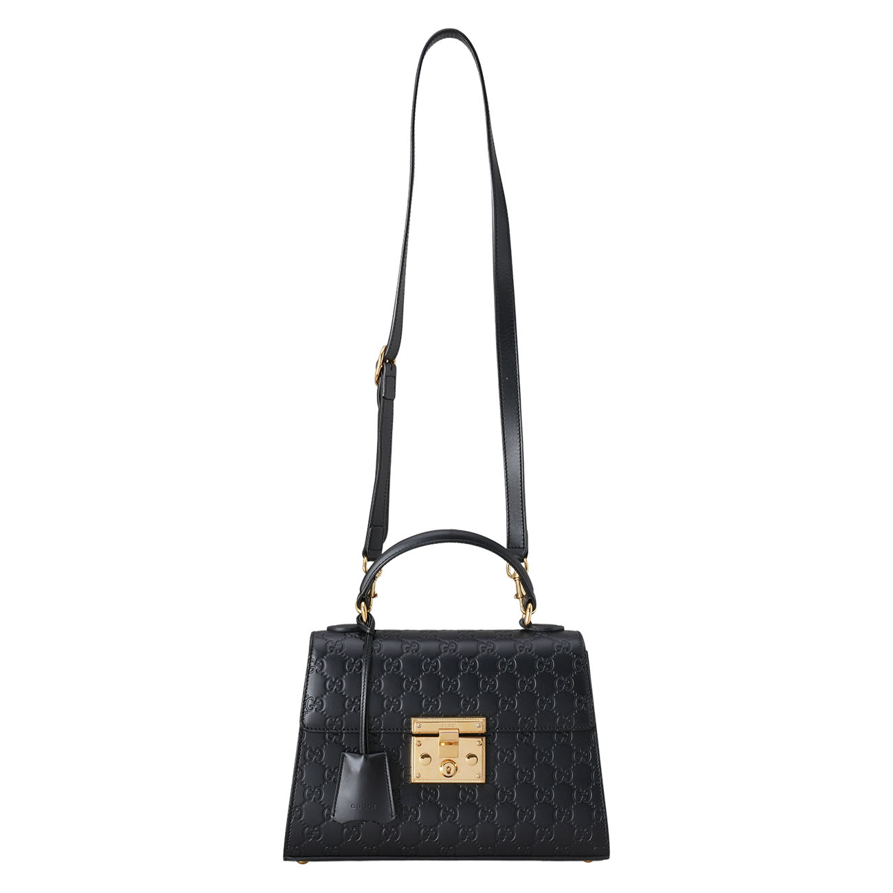 GUCCI(USED)구찌 453188 패드락 씨마 탑핸들