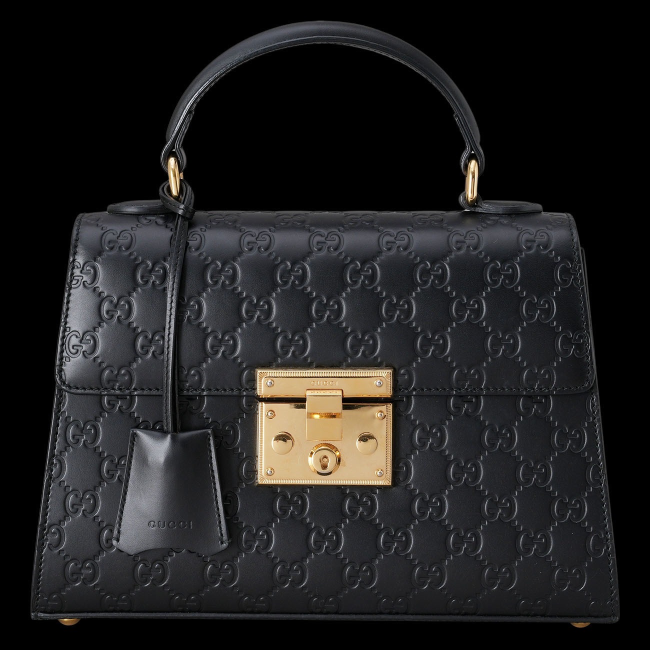 GUCCI(USED)구찌 453188 패드락 씨마 탑핸들