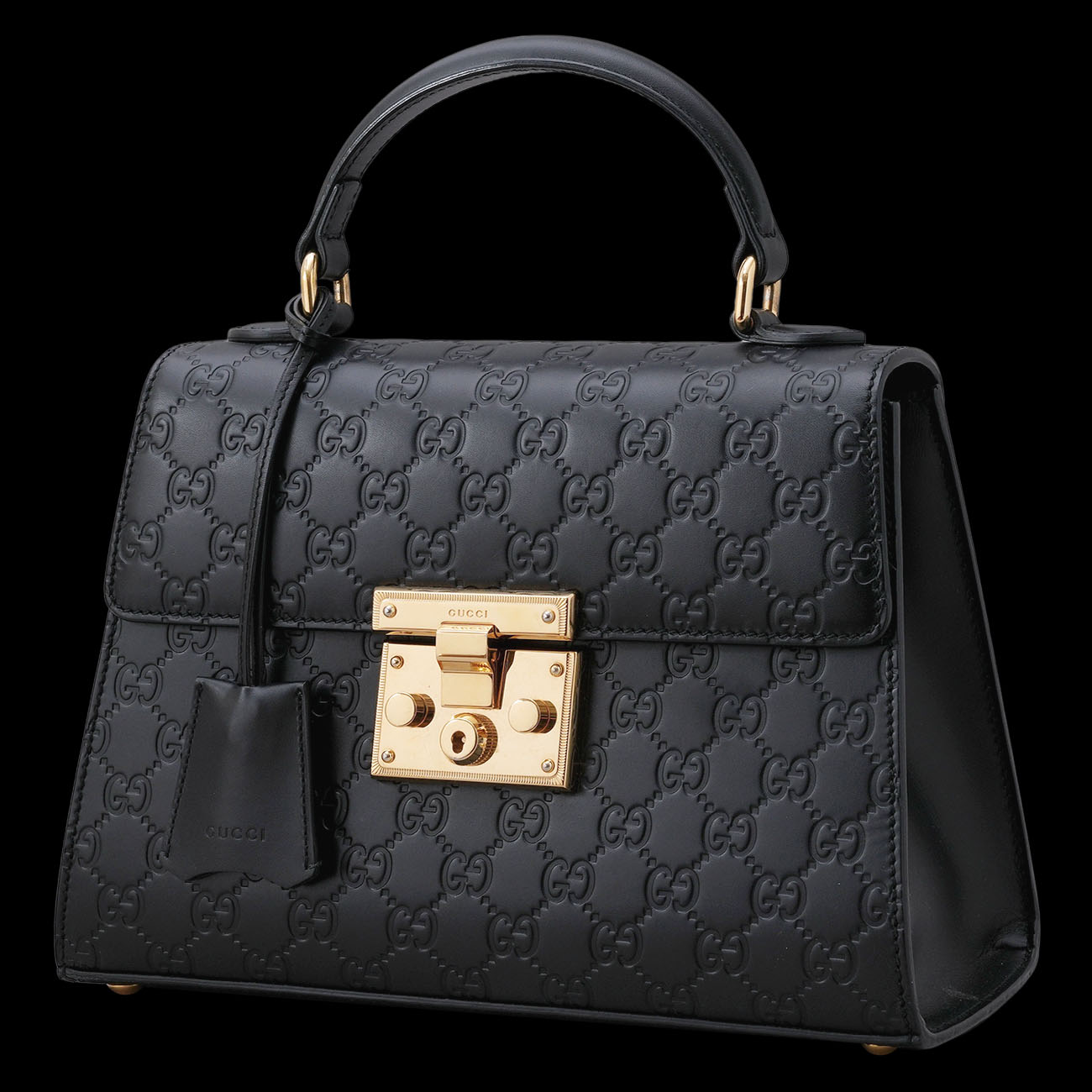GUCCI(USED)구찌 453188 패드락 씨마 탑핸들