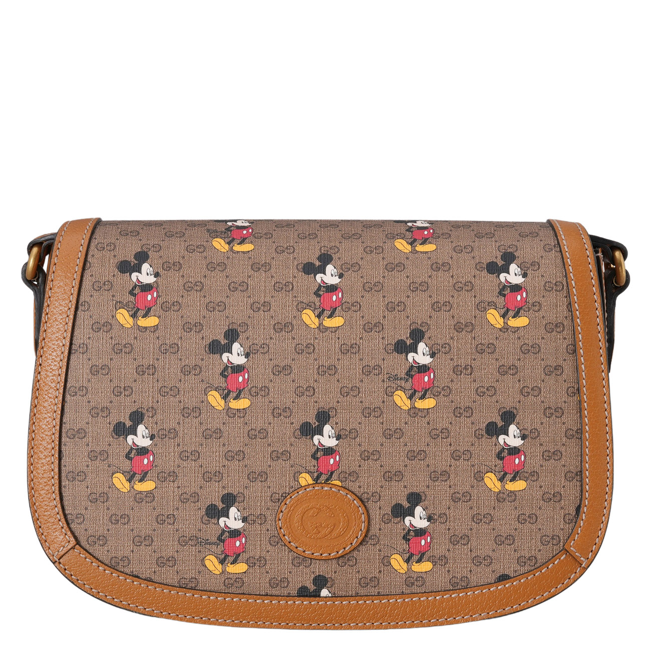 GUCCI(USED)구찌 602694 미키마우스 GG수프림 플랩백