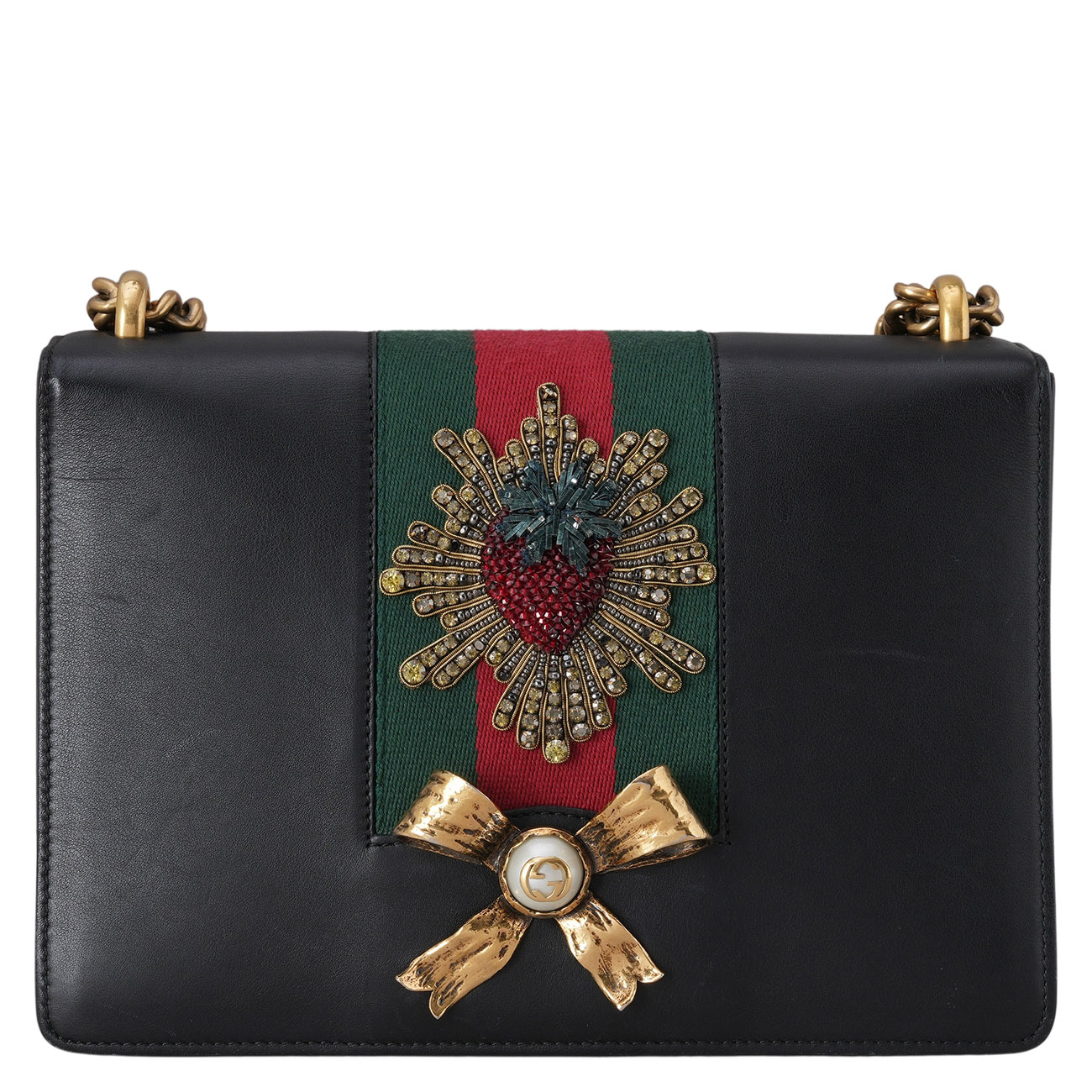 GUCCI(USED)구찌 432280 웹 체인 숄더백