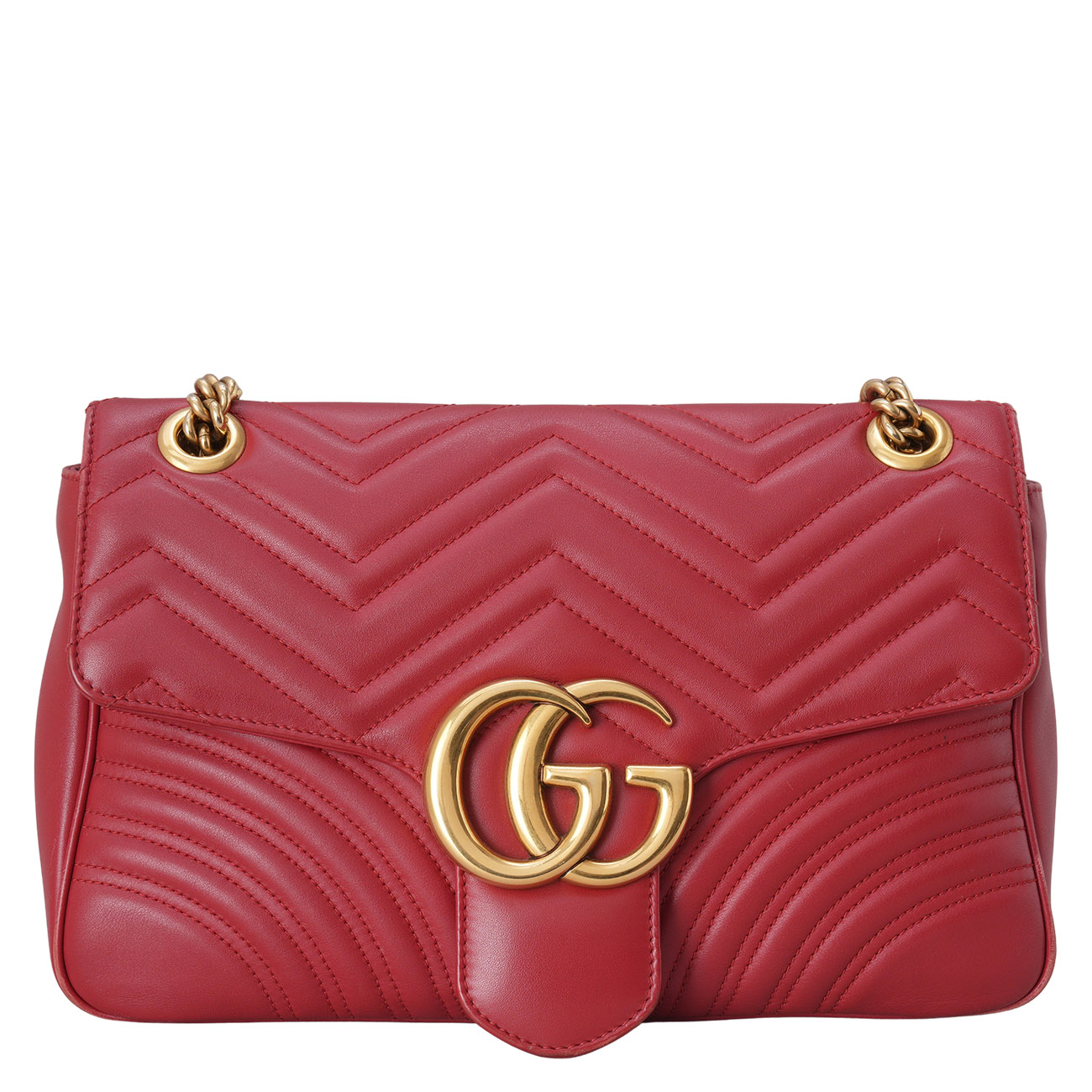 GUCCI(USED)구찌 443496 GG마몽 마틀라세 체인 숄더백