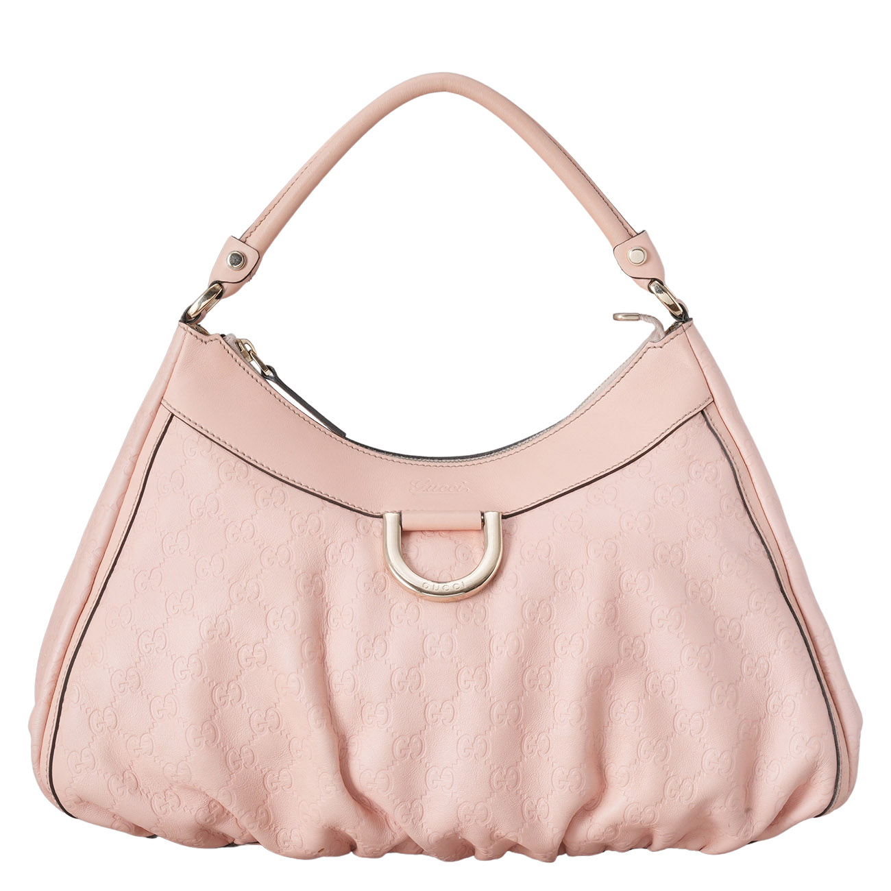 GUCCI(USED)구찌 189833 시마 레더 D링 호보 숄더백