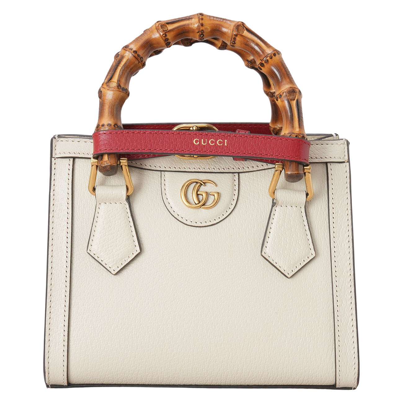 GUCCI(USED)구찌 702732 다이애나 뱀부 미니 탑핸들